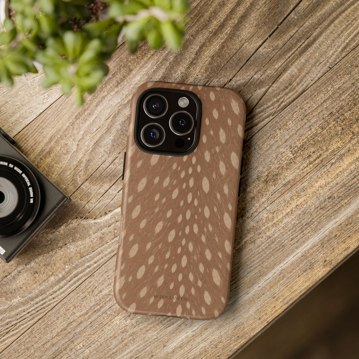Fawn Spot Pattern Tough Phone Case Matte