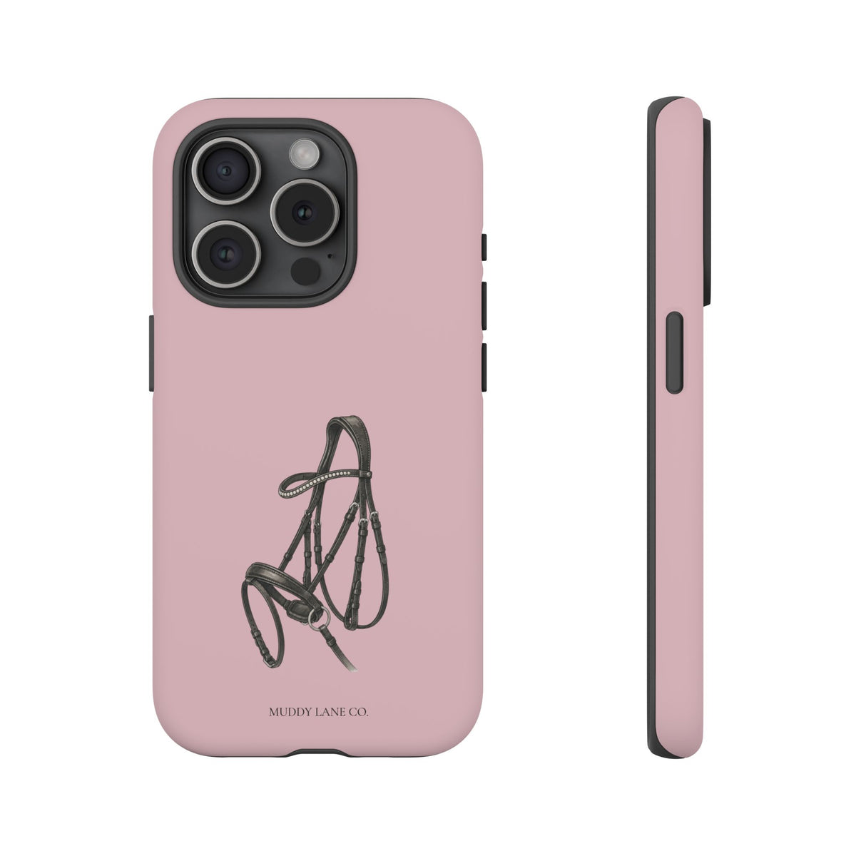 Bridle Tough Phone Case in Soft Rosette Pink Matte