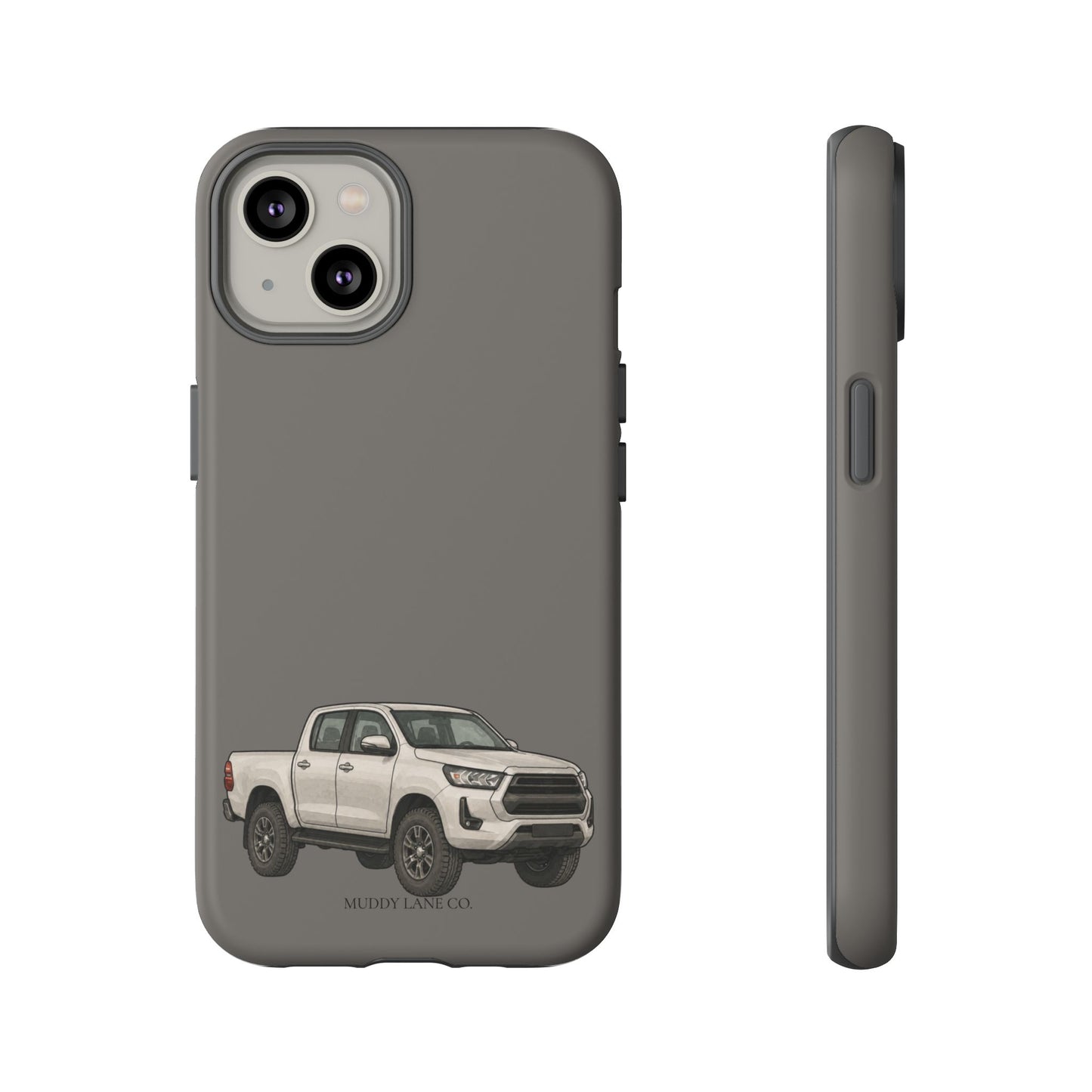 Farm Truck Tough Phone Case in Dark Grey Matte