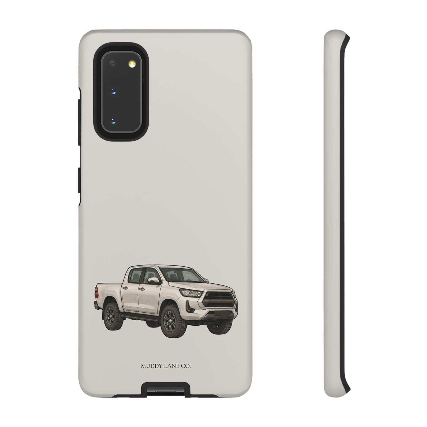 Farm Truck Tough Phone Case in Soft Grey Matte