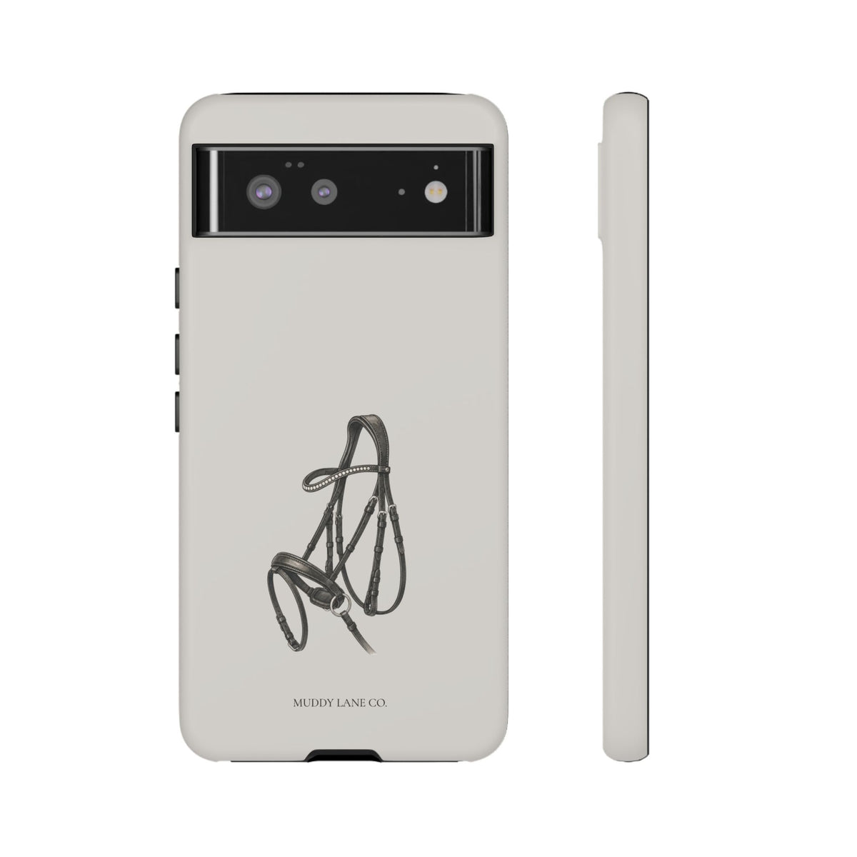 Bridle Tough Phone Case in Soft Grey Matte