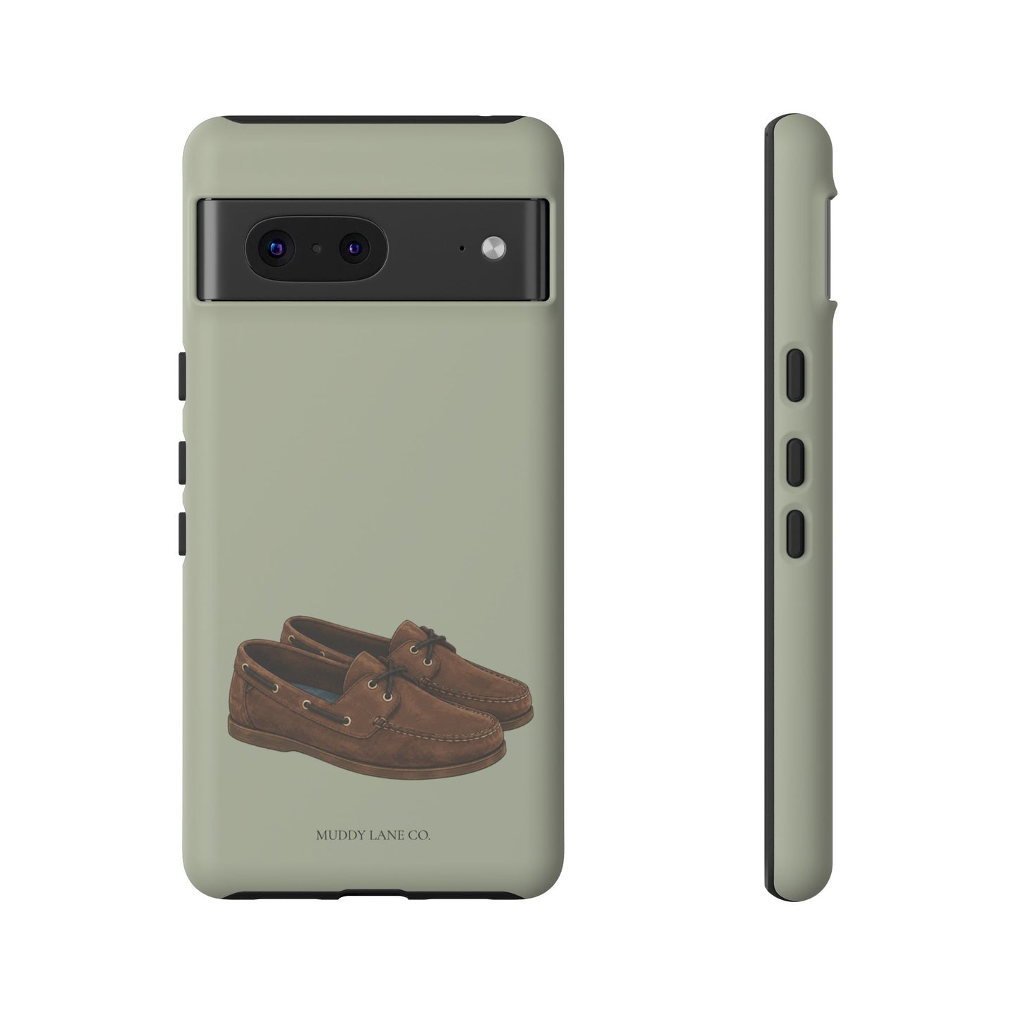 Deck Shoes Tough Phone Case in Light Sage Matte