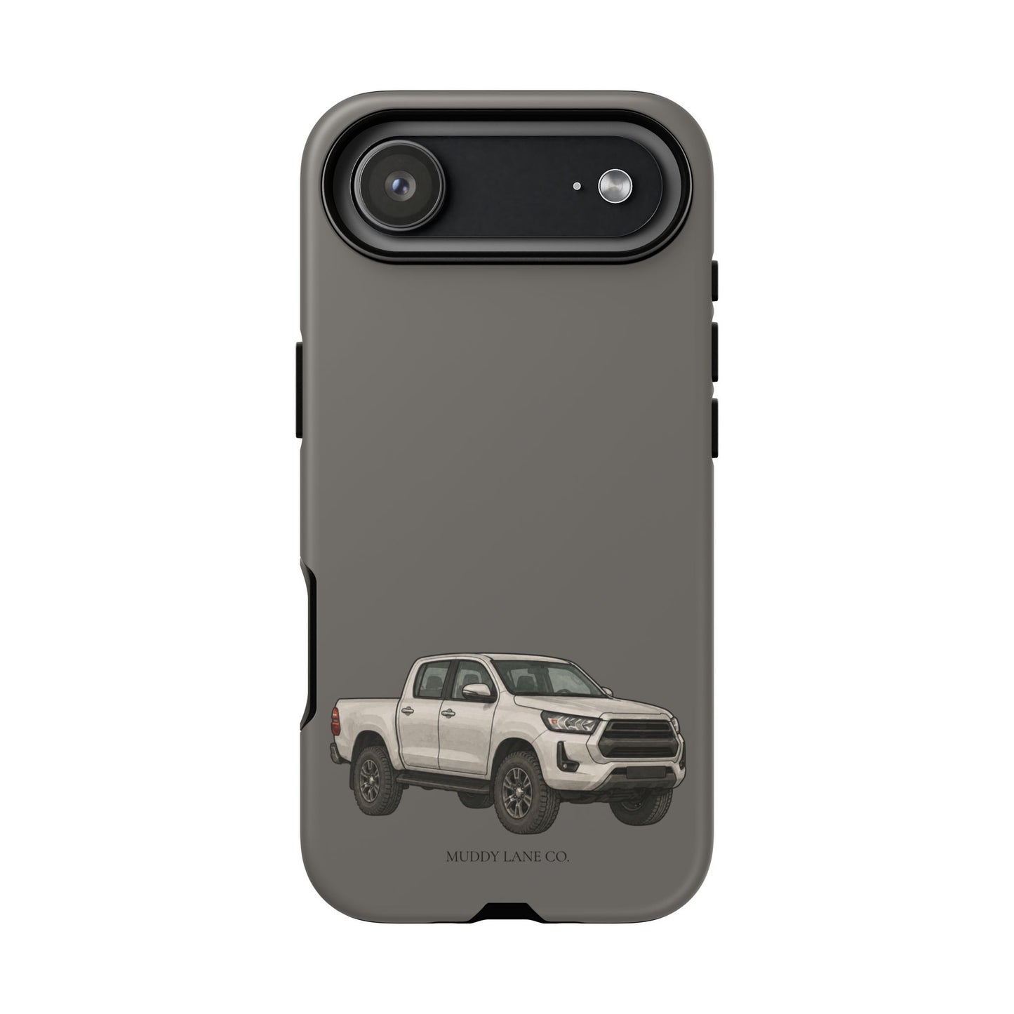 Farm Truck Tough Phone Case in Dark Grey Matte