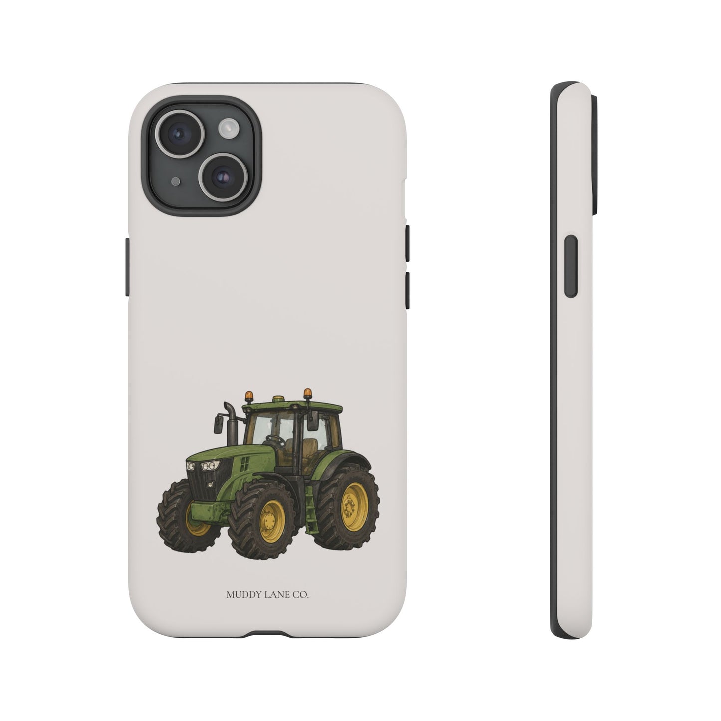 Tractor Tough Phone Case in Warm Cream Matte
