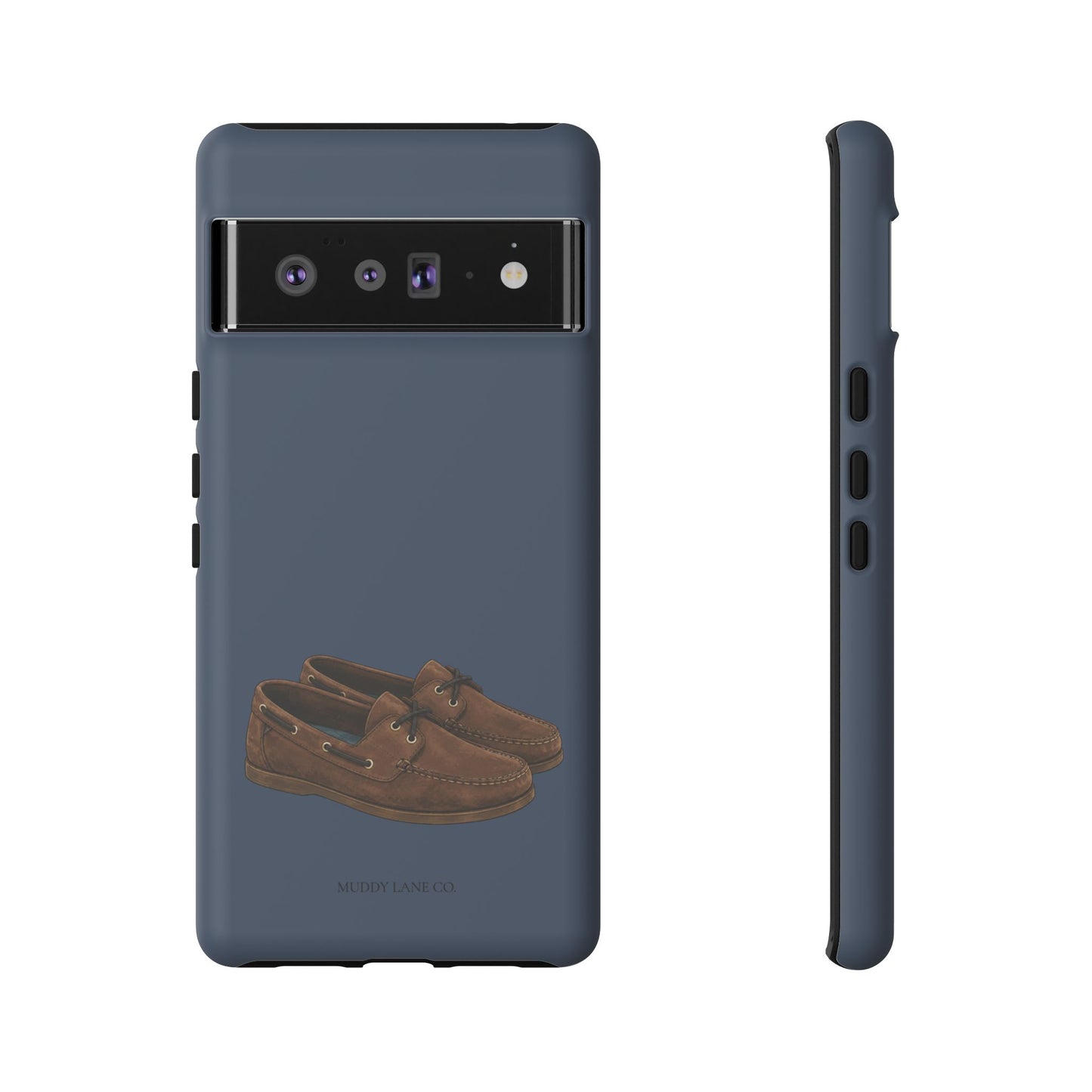 Deck Shoes Tough Phone Case in Deep Navy Matte