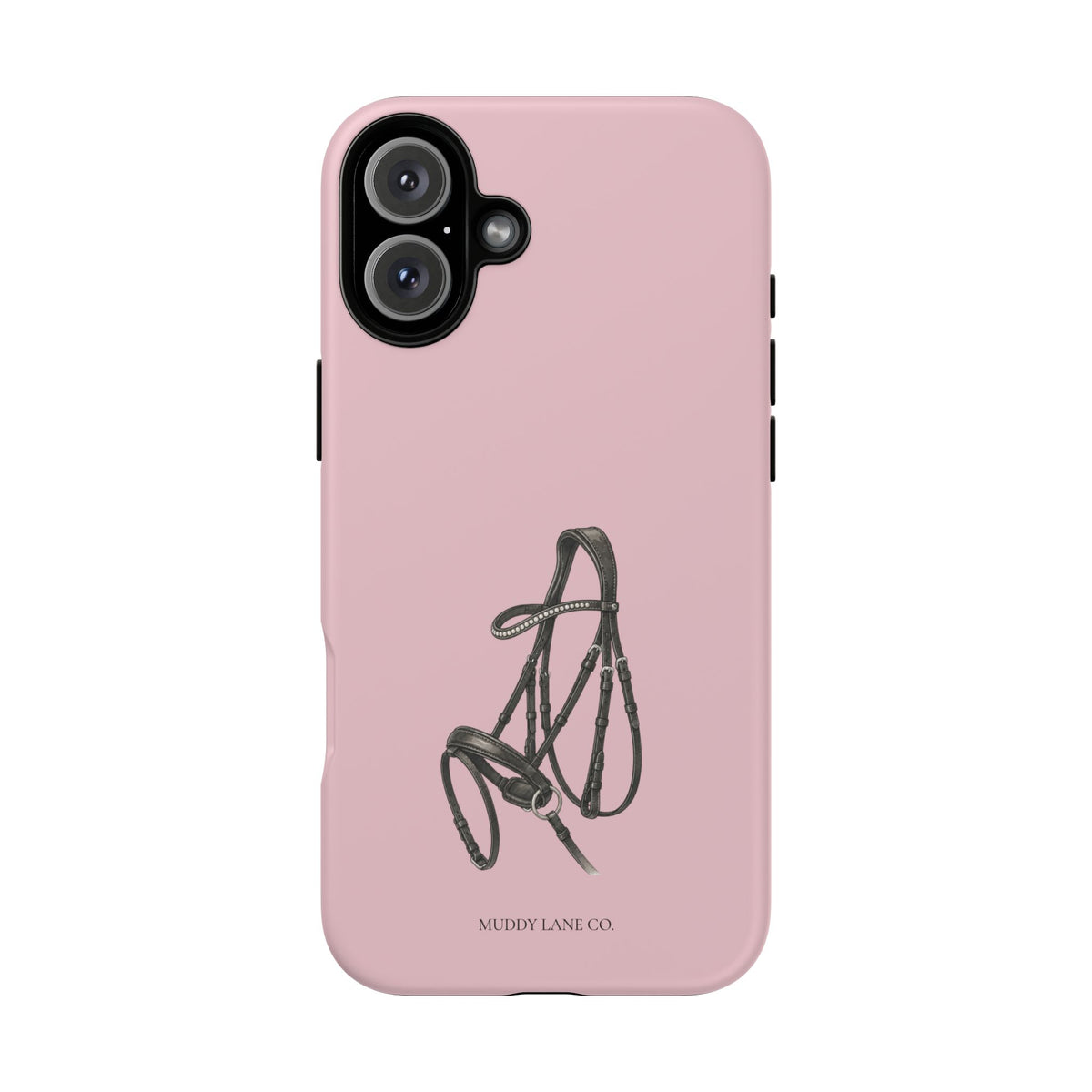 Bridle Tough Phone Case in Soft Rosette Pink Matte