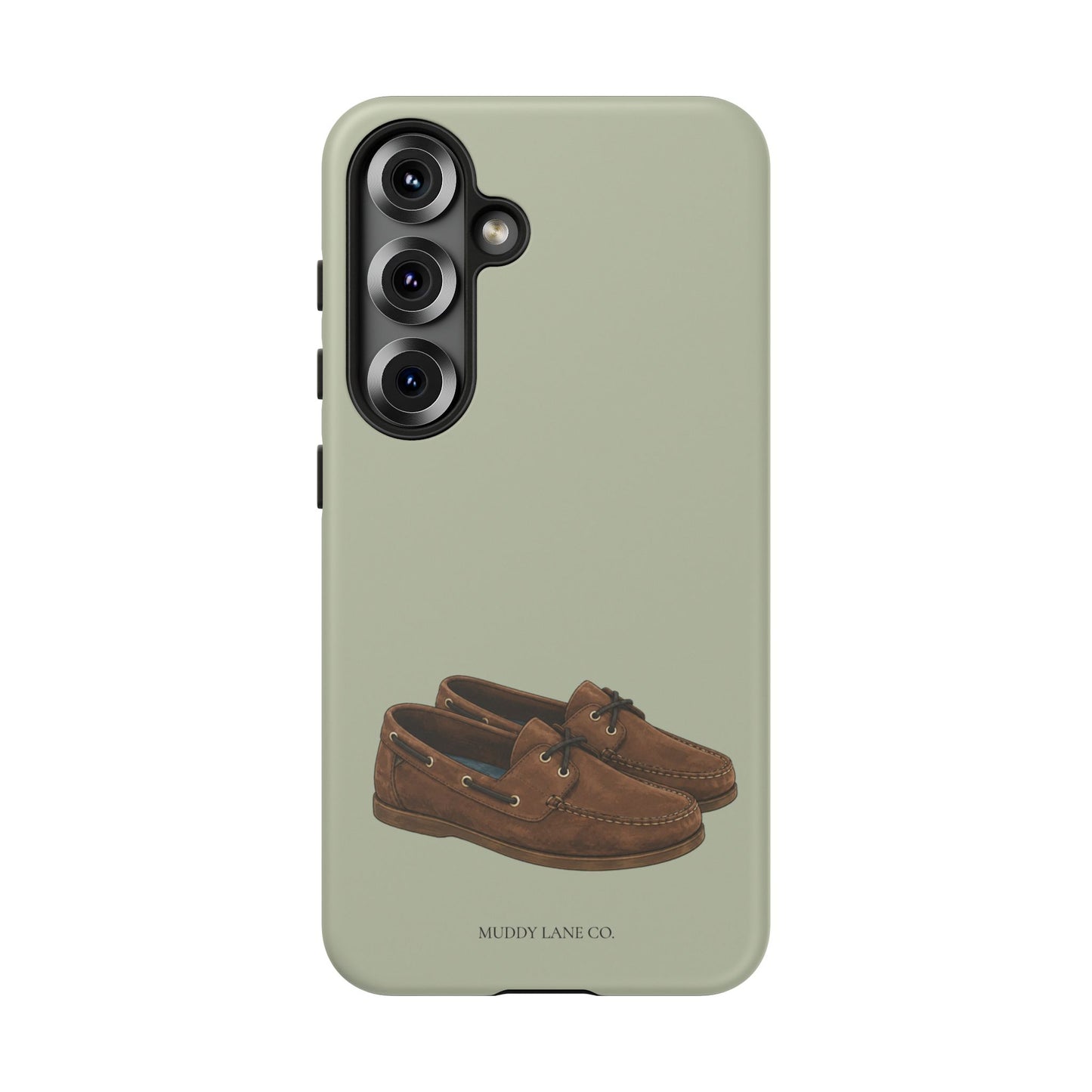 Deck Shoes Tough Phone Case in Light Sage Matte