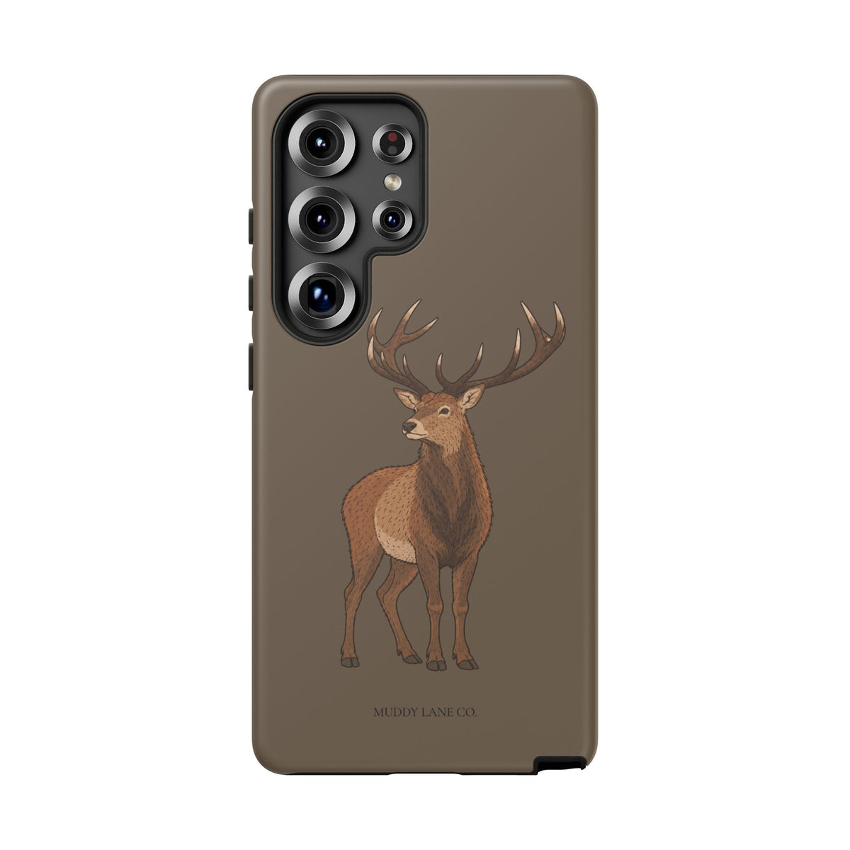 Stag Tough Phone Case in Taupe Brown Matte