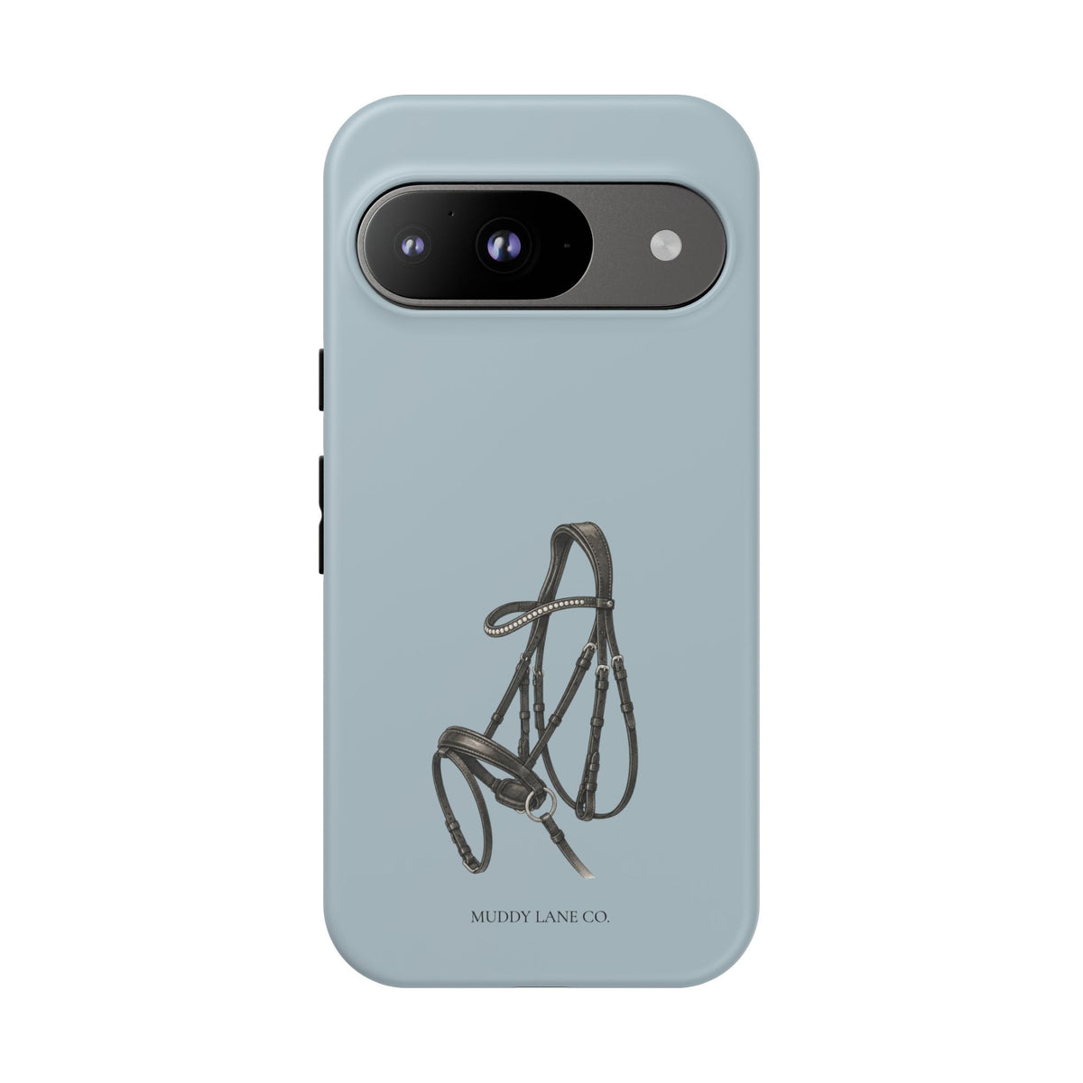 Bridle Tough Phone Case in Dusty Blue Matte