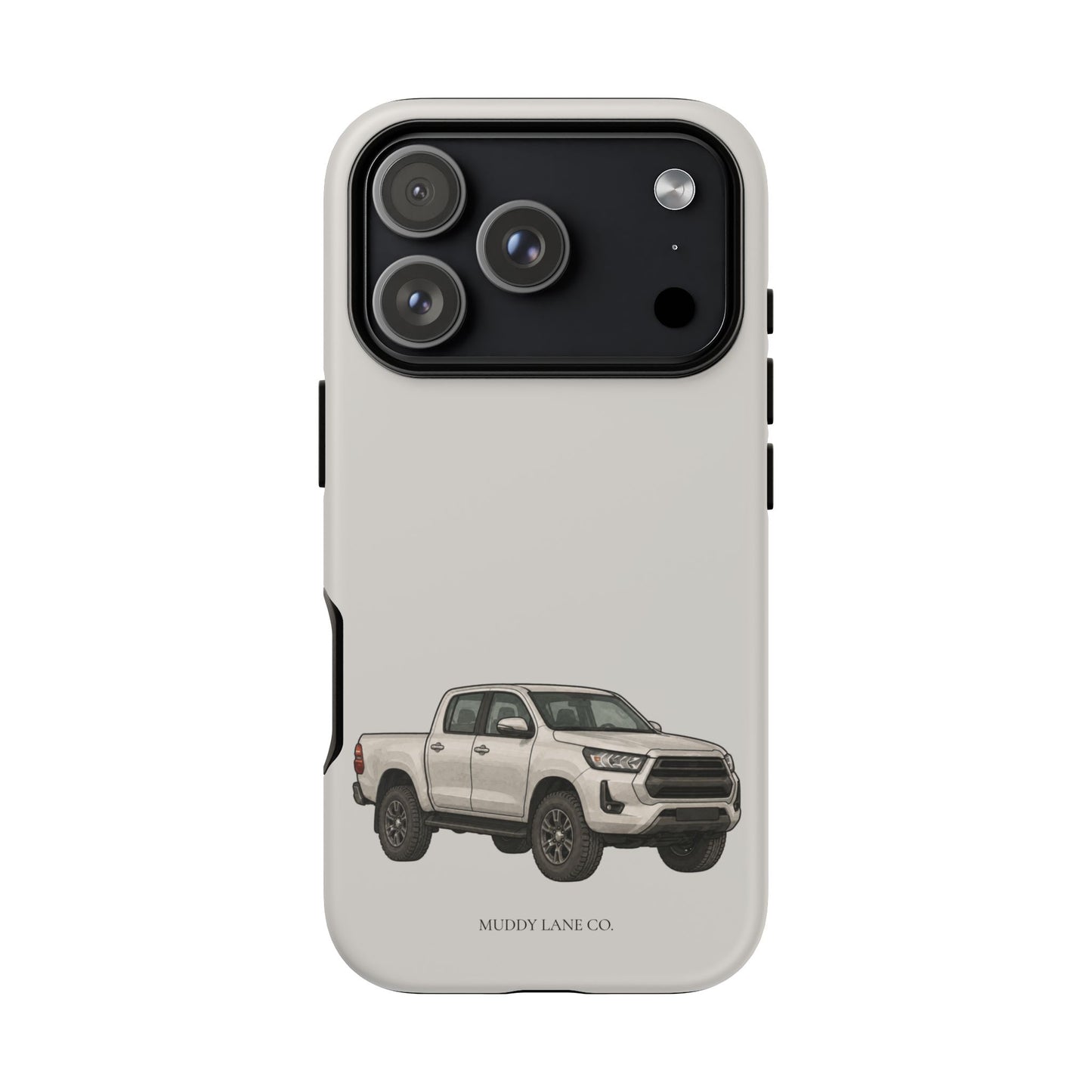 Farm Truck Tough Phone Case in Soft Grey Matte