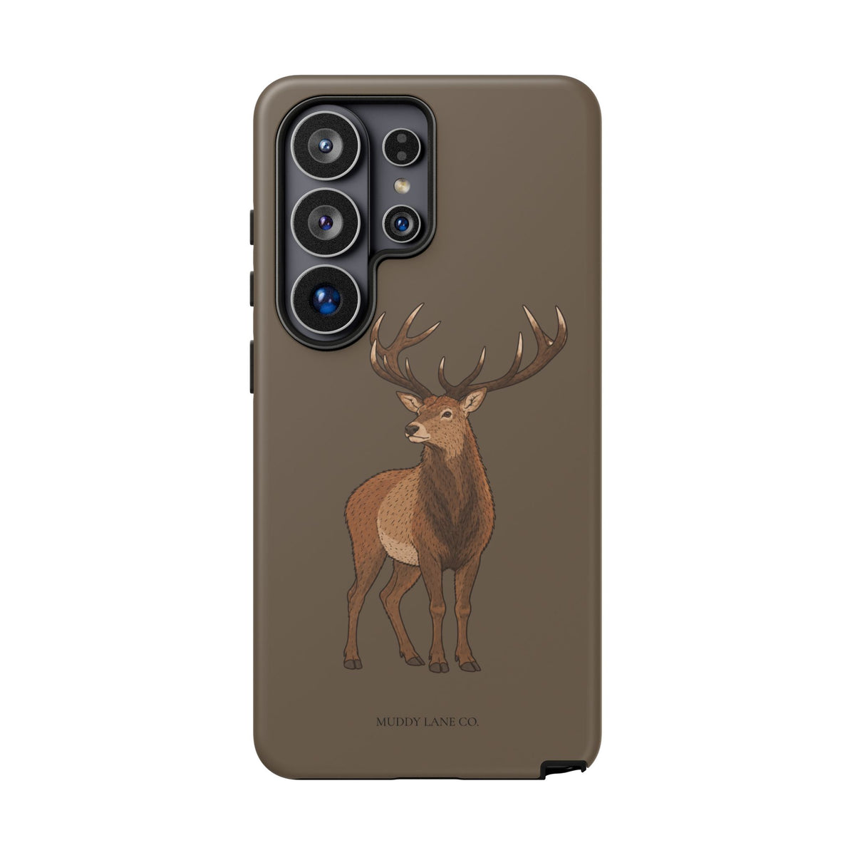 Stag Tough Phone Case in Taupe Brown Matte