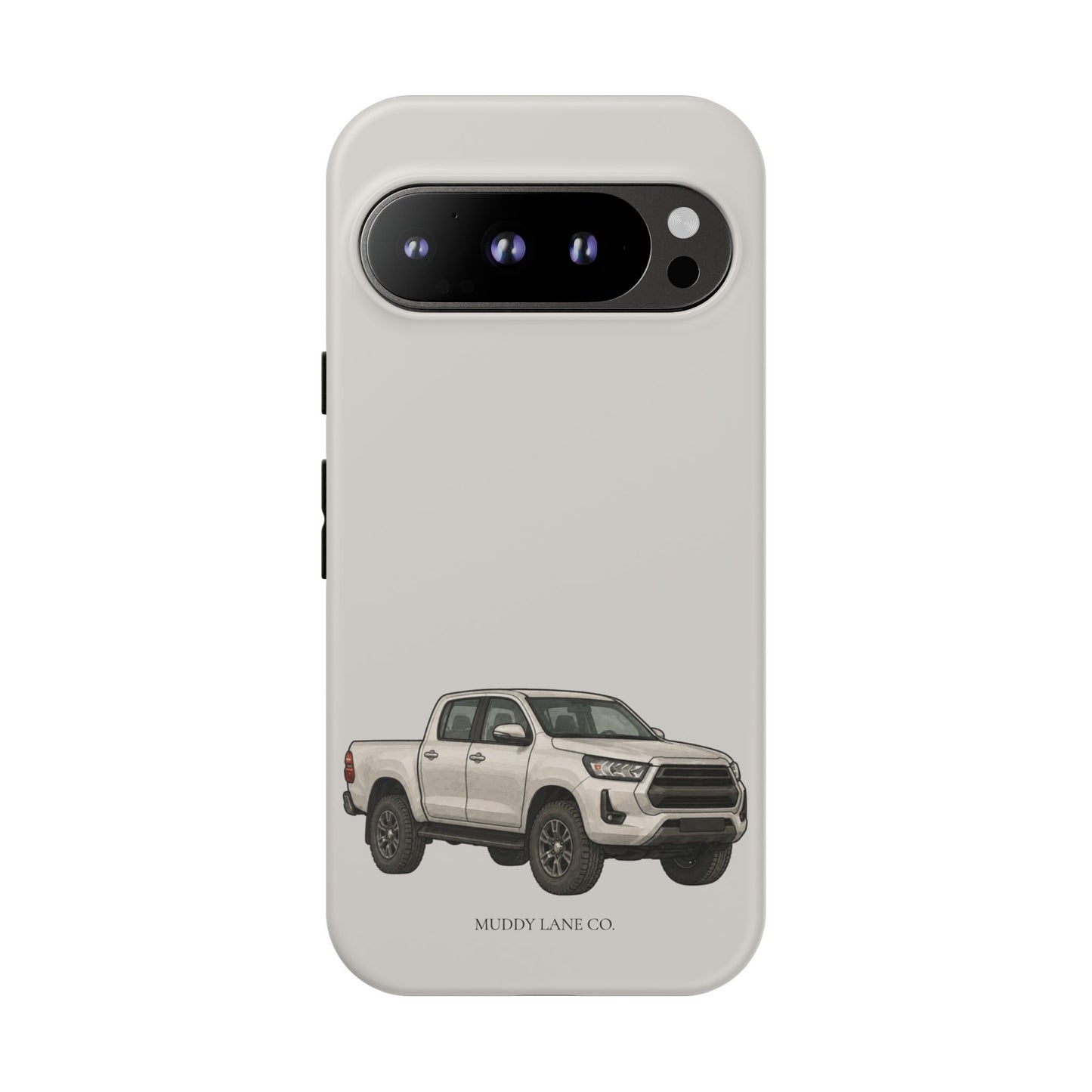 Farm Truck Tough Phone Case in Soft Grey Matte