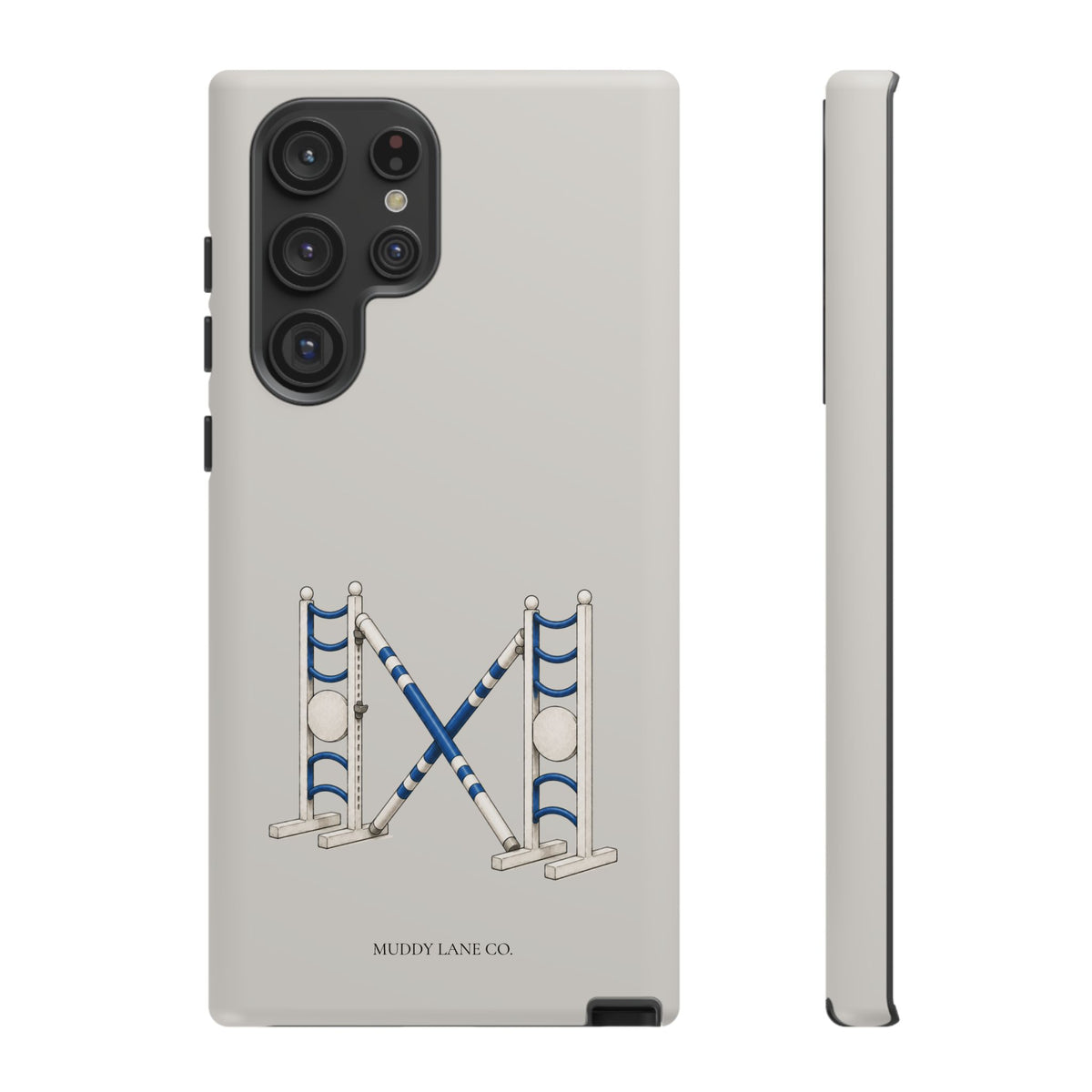 Show Jump Tough Phone Case in Soft Grey Matte