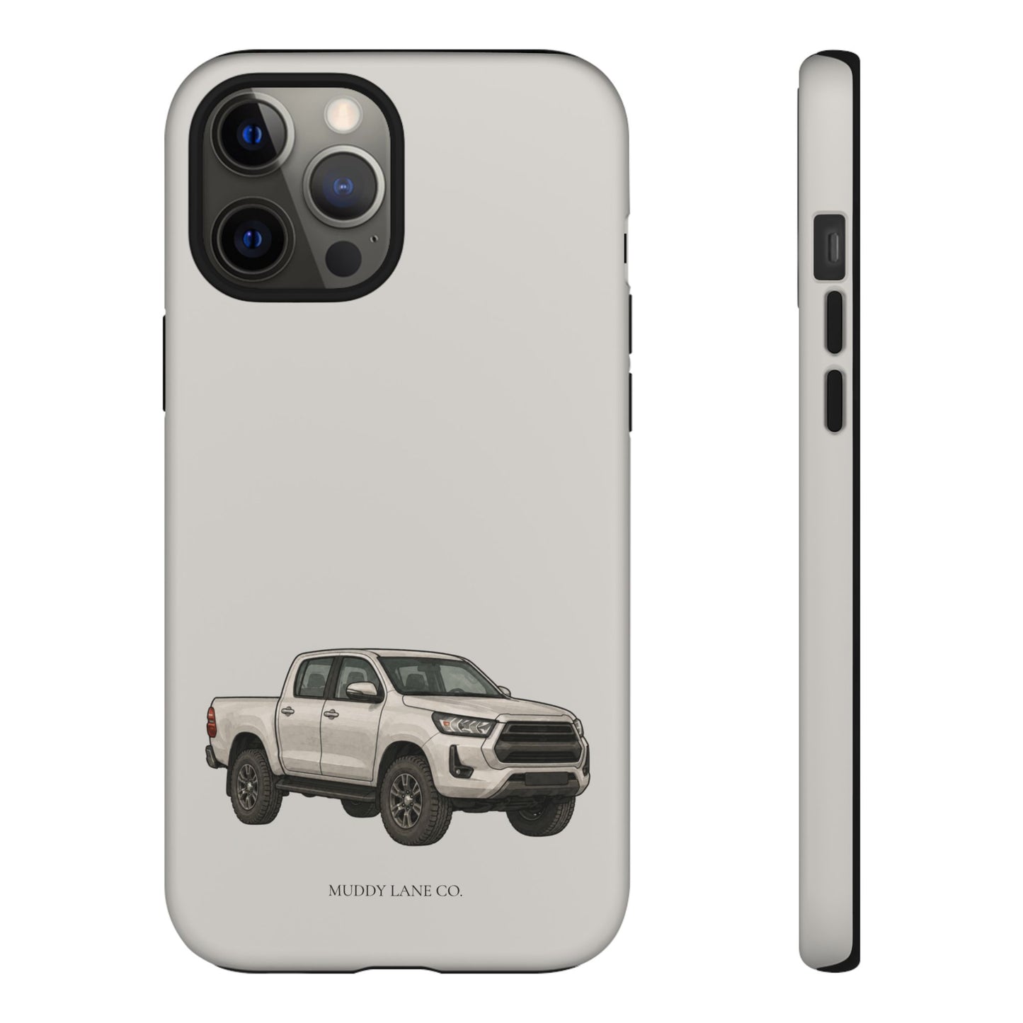 Farm Truck Tough Phone Case in Soft Grey Matte