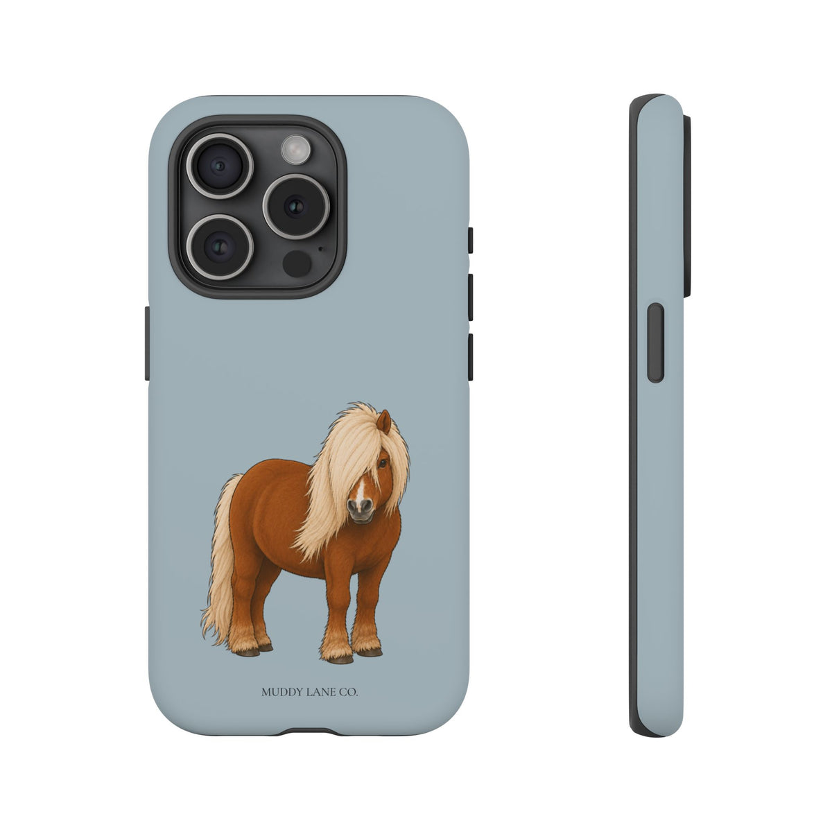Shetty Tough Phone Case in Dusty Blue Matte