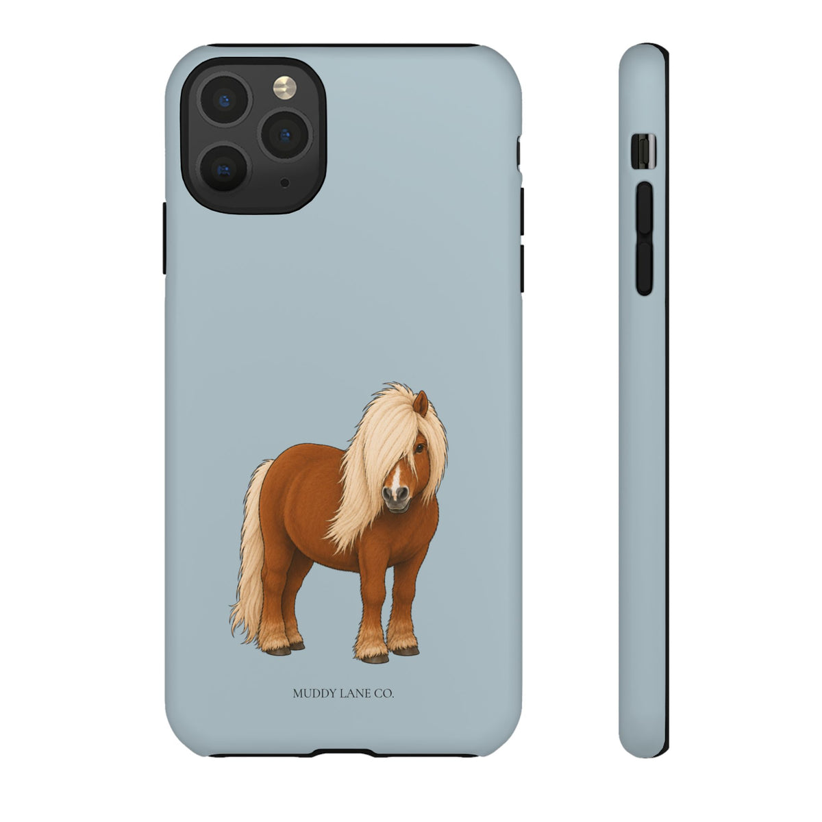 Shetty Tough Phone Case in Dusty Blue Matte