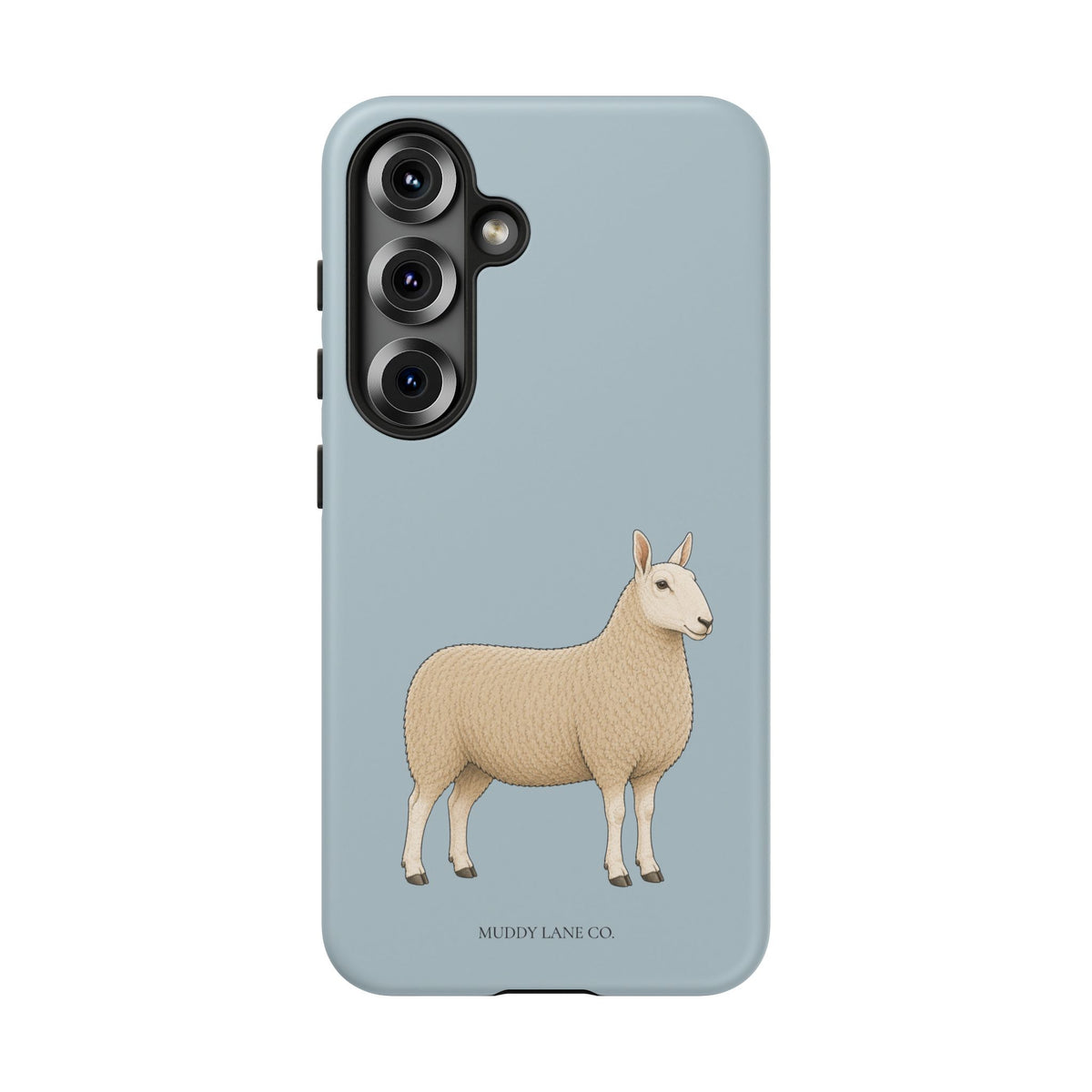 Border Leicester Tough Phone Case in Dusty Blue Matte