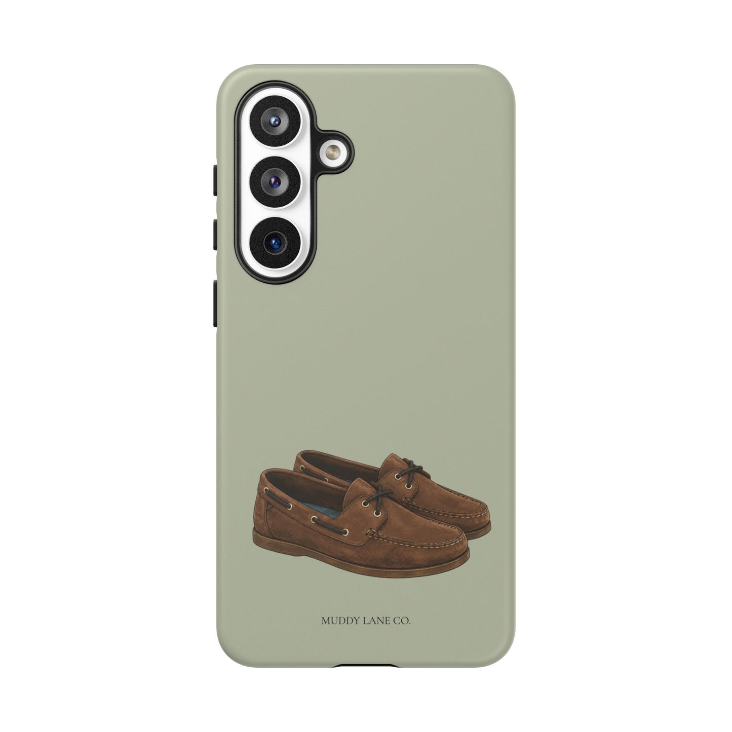 Deck Shoes Tough Phone Case in Light Sage Matte