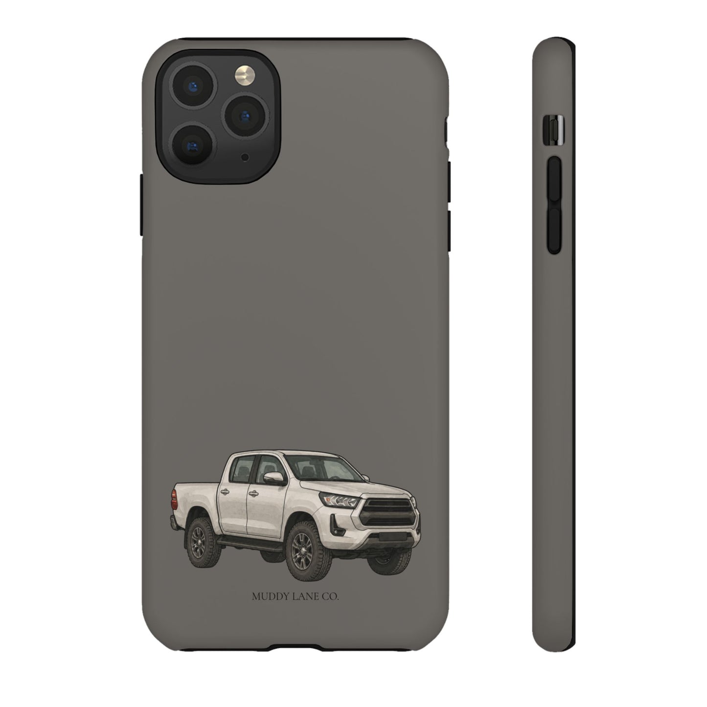 Farm Truck Tough Phone Case in Dark Grey Matte