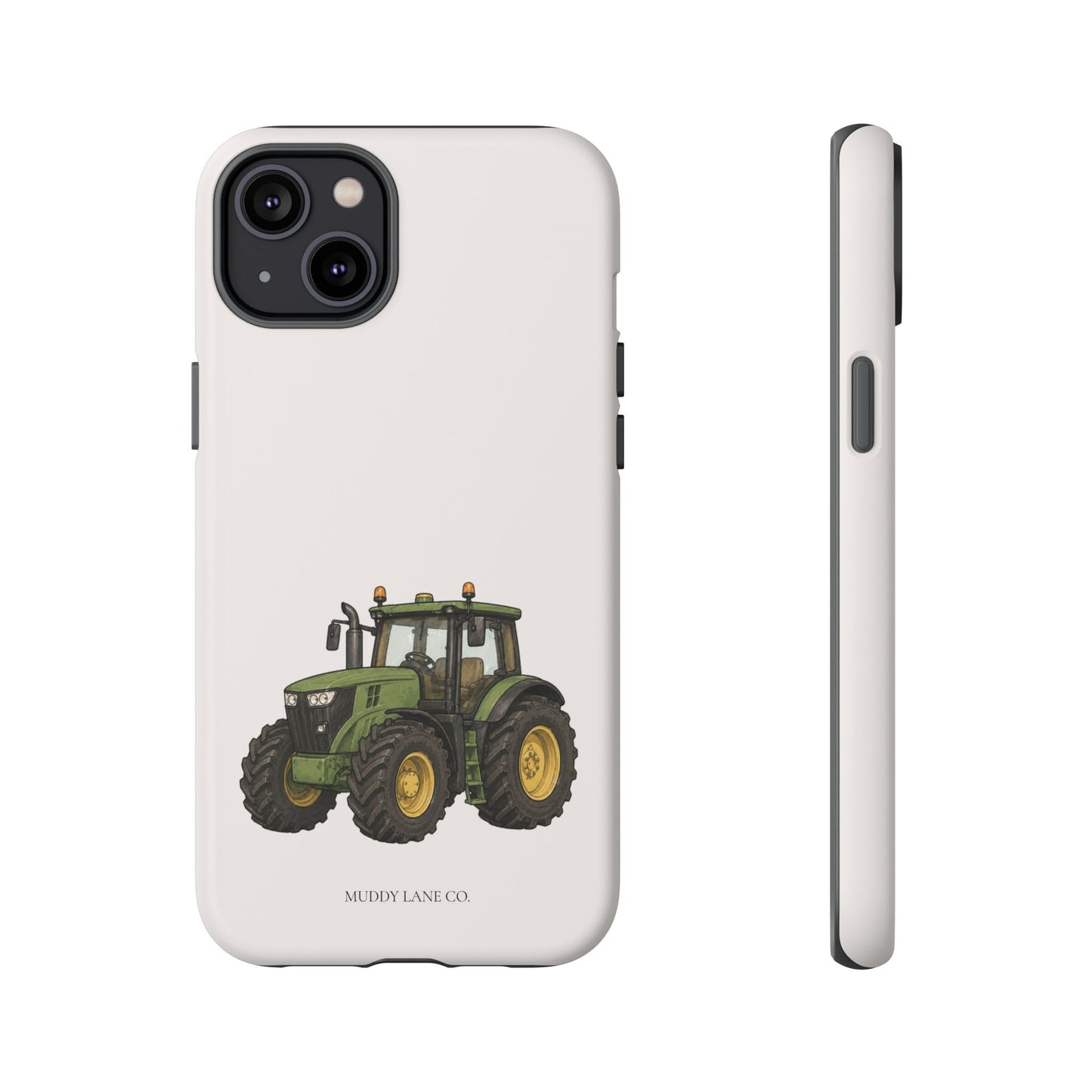Tractor Tough Phone Case in Warm Cream Matte