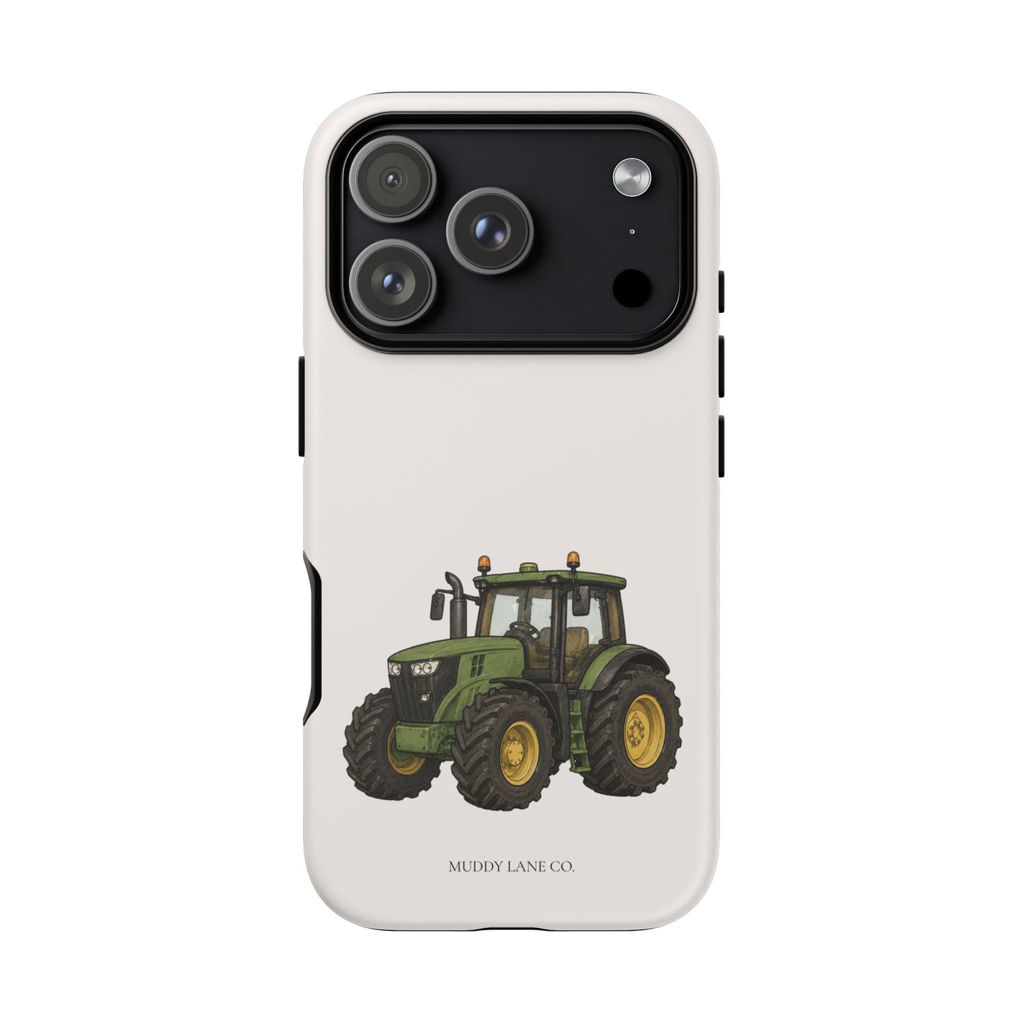 Tractor Tough Phone Case in Warm Cream Matte