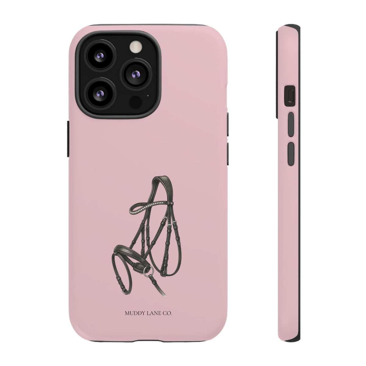Bridle Tough Phone Case in Soft Rosette Pink Matte