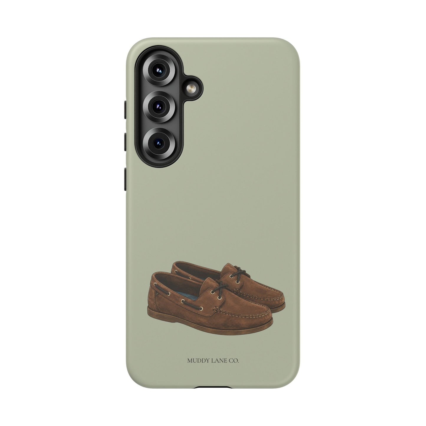 Deck Shoes Tough Phone Case in Light Sage Matte