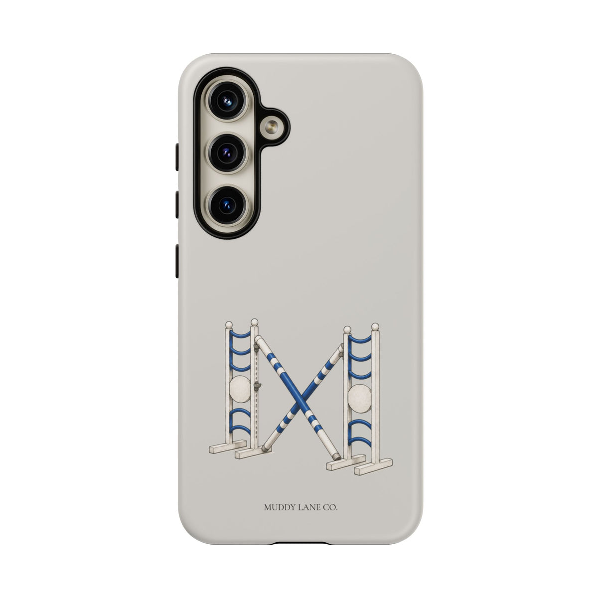 Show Jump Tough Phone Case in Soft Grey Matte
