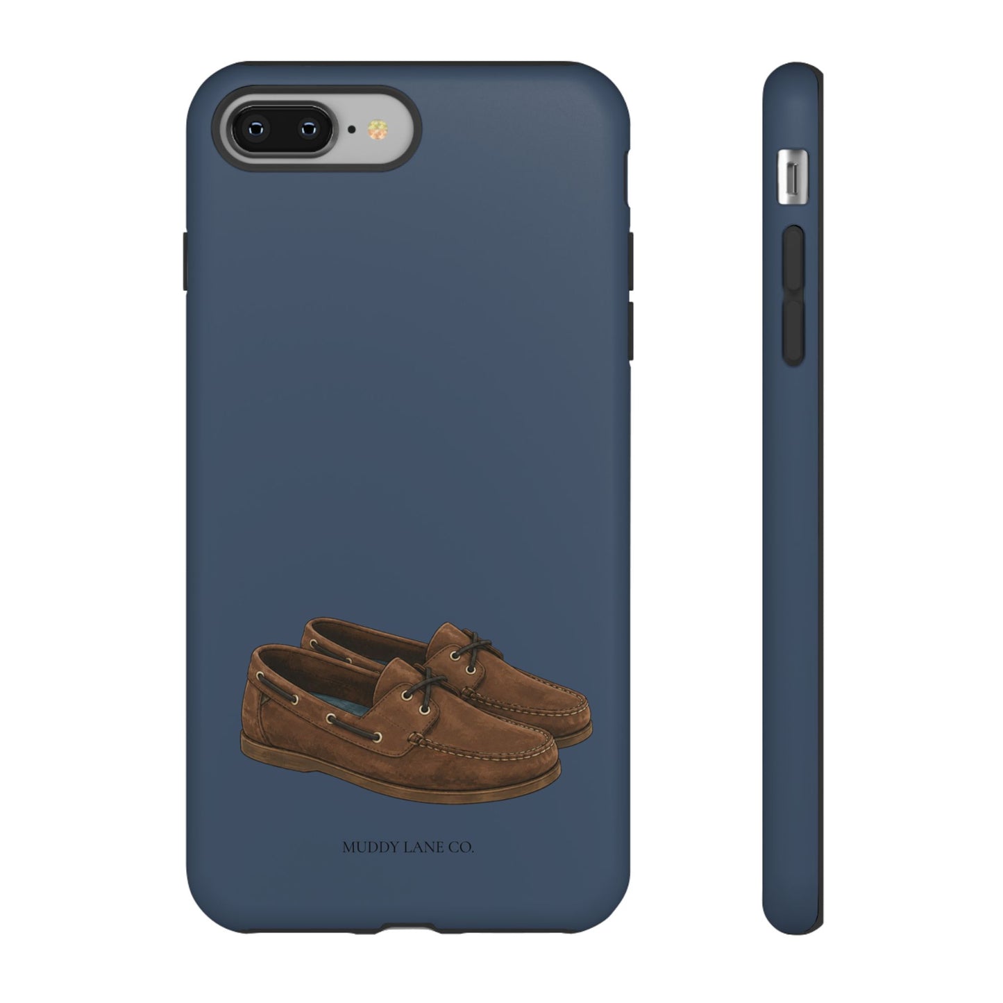 Deck Shoes Tough Phone Case in Deep Navy Matte