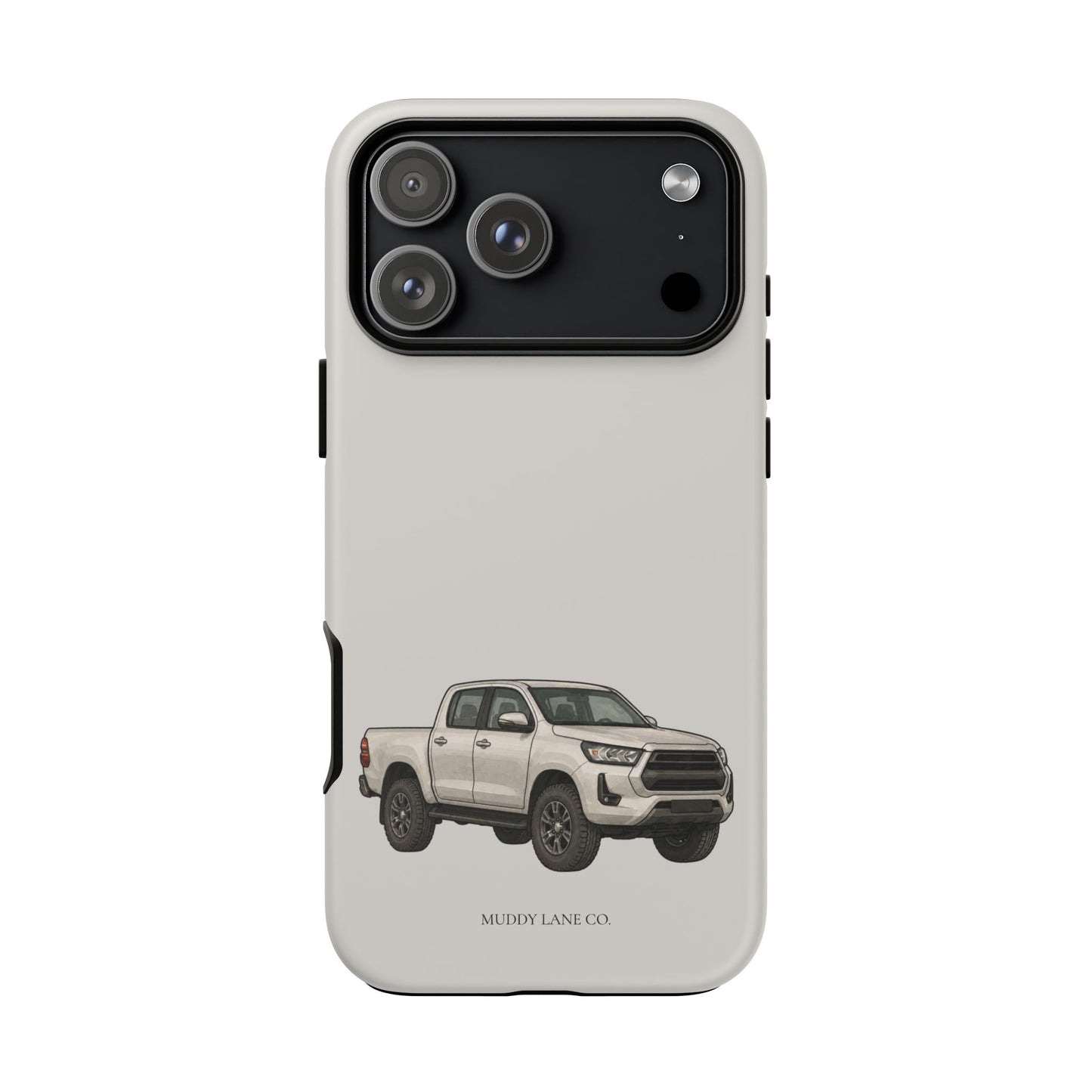 Farm Truck Tough Phone Case in Soft Grey Matte