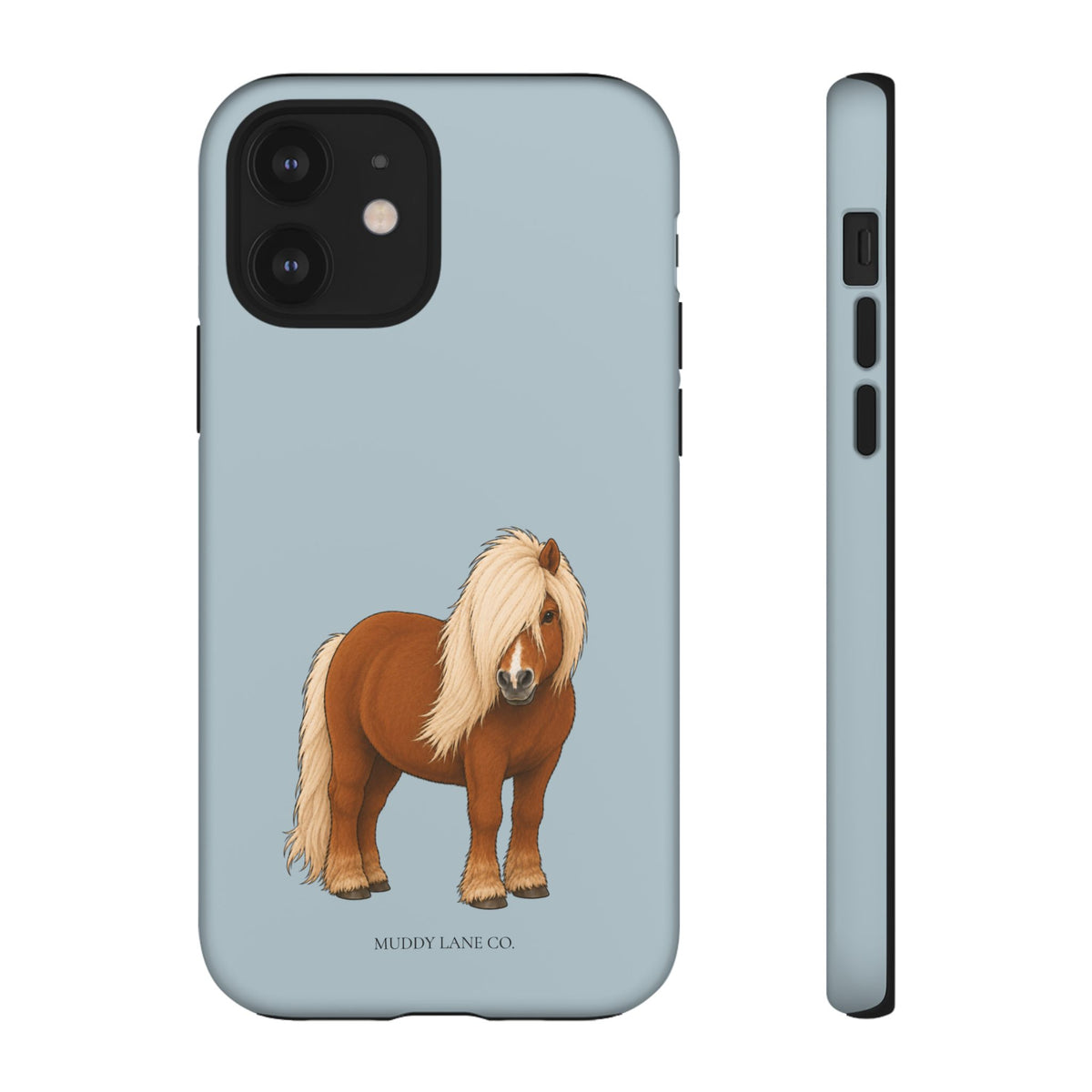 Shetty Tough Phone Case in Dusty Blue Matte