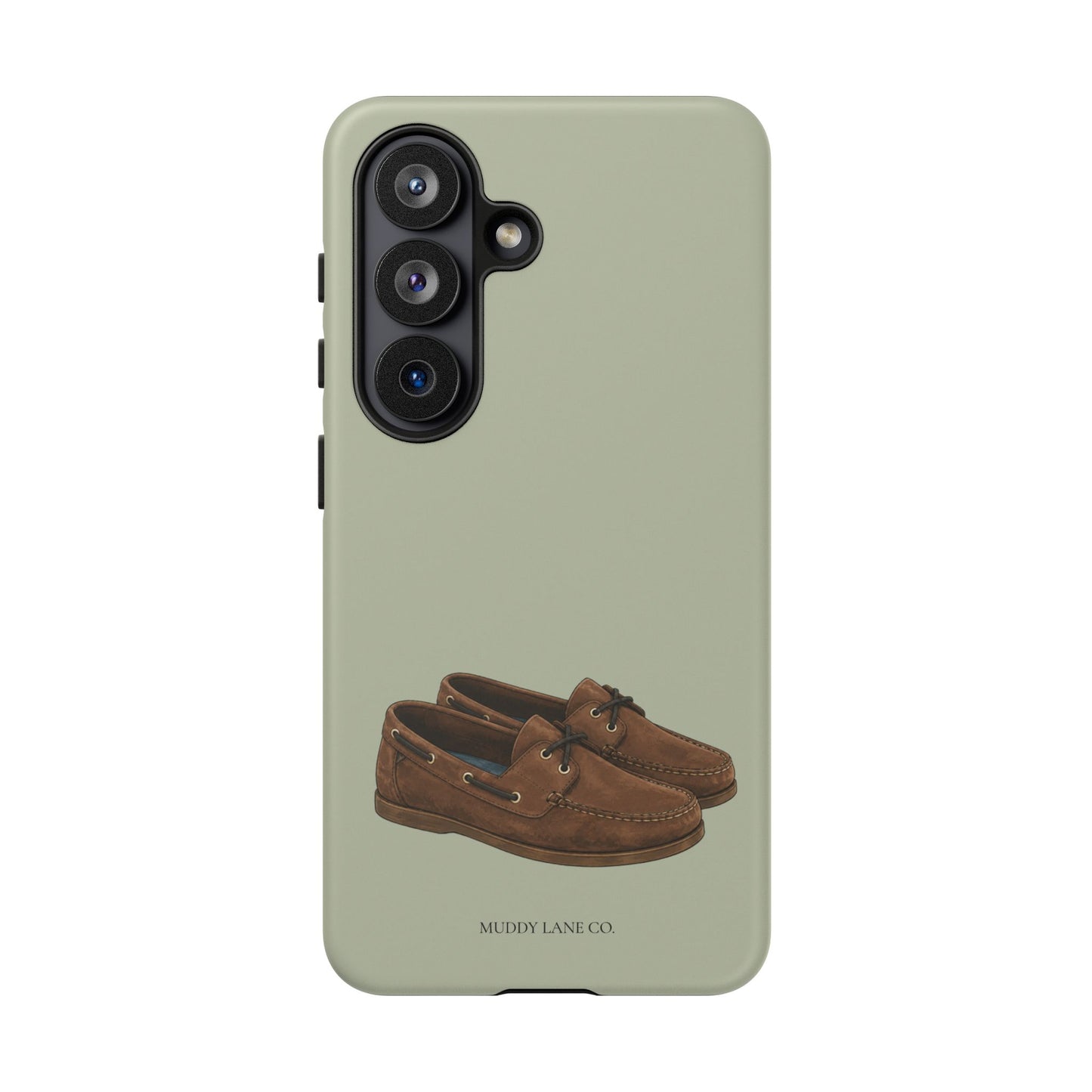 Deck Shoes Tough Phone Case in Light Sage Matte