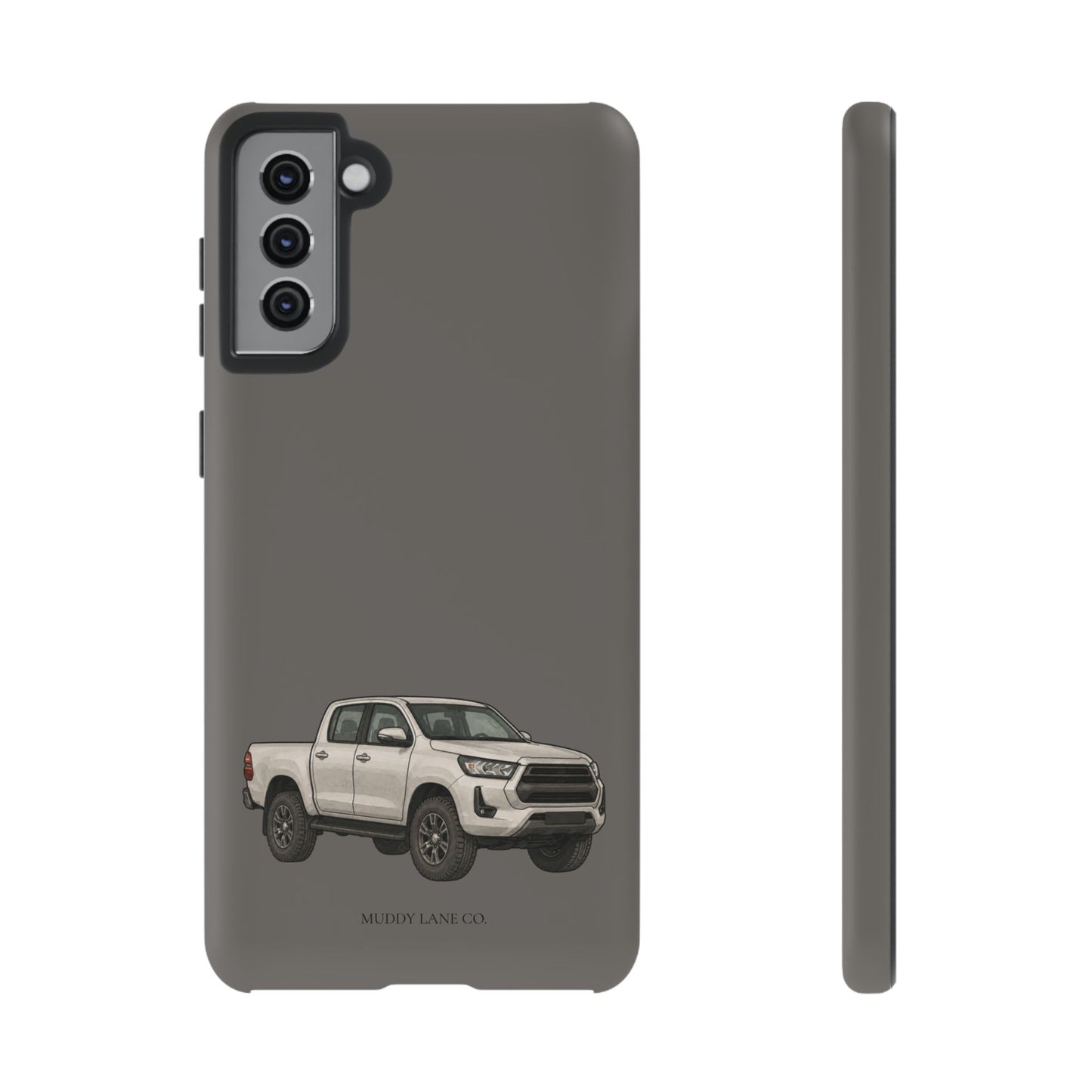 Farm Truck Tough Phone Case in Dark Grey Matte