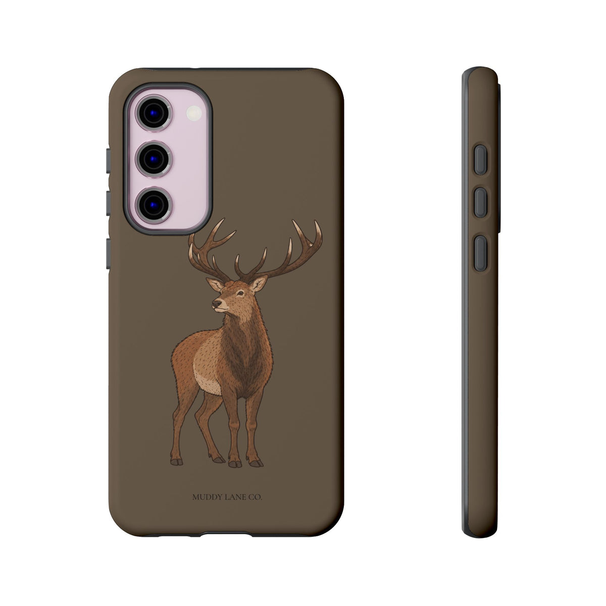Stag Tough Phone Case in Taupe Brown Matte