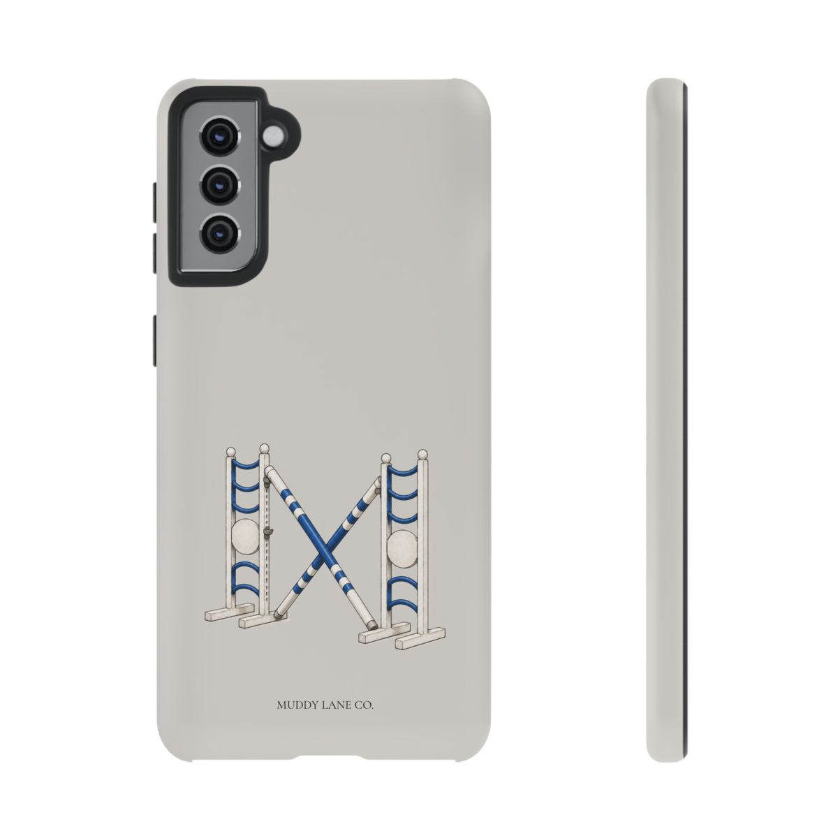 Show Jump Tough Phone Case in Soft Grey Matte