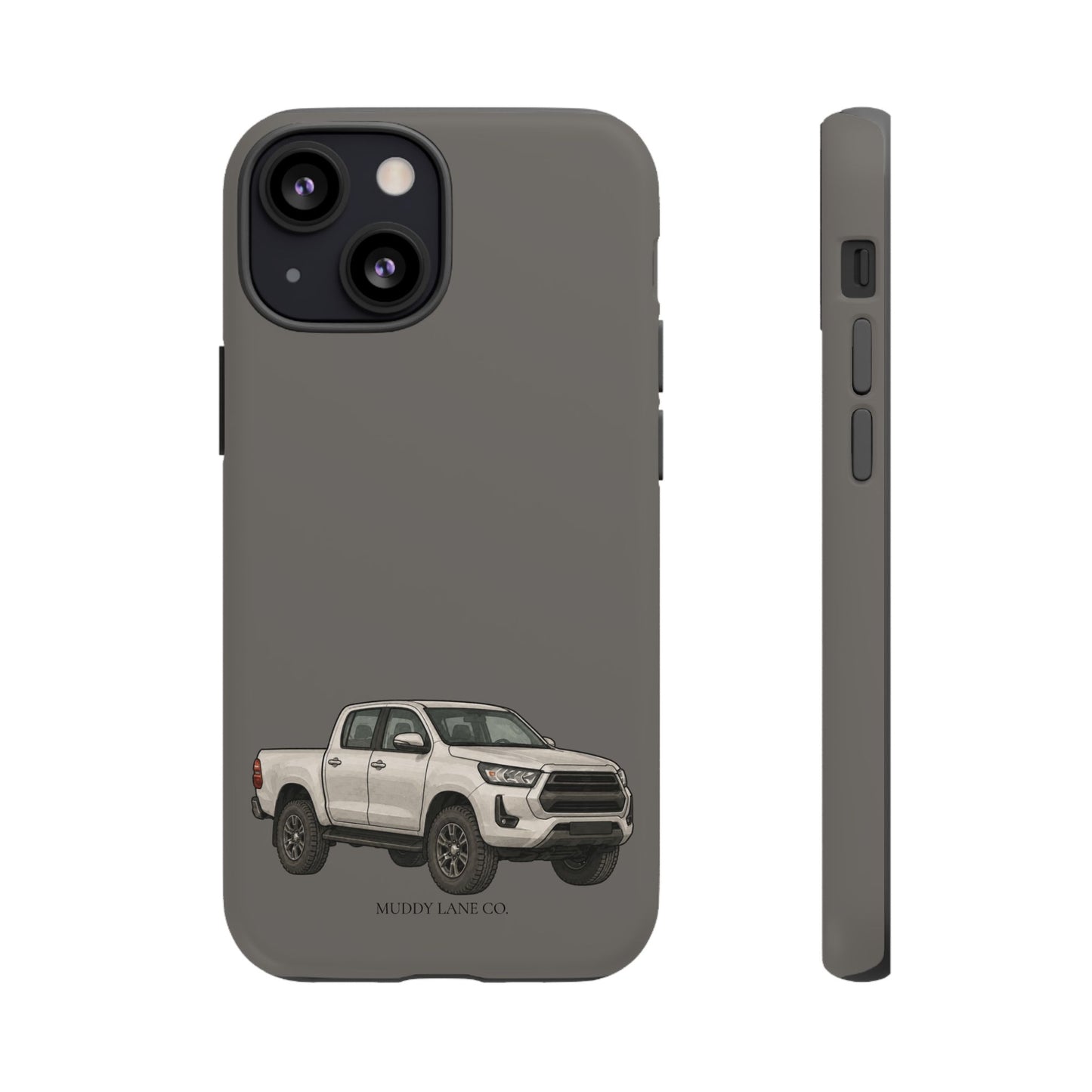 Farm Truck Tough Phone Case in Dark Grey Matte