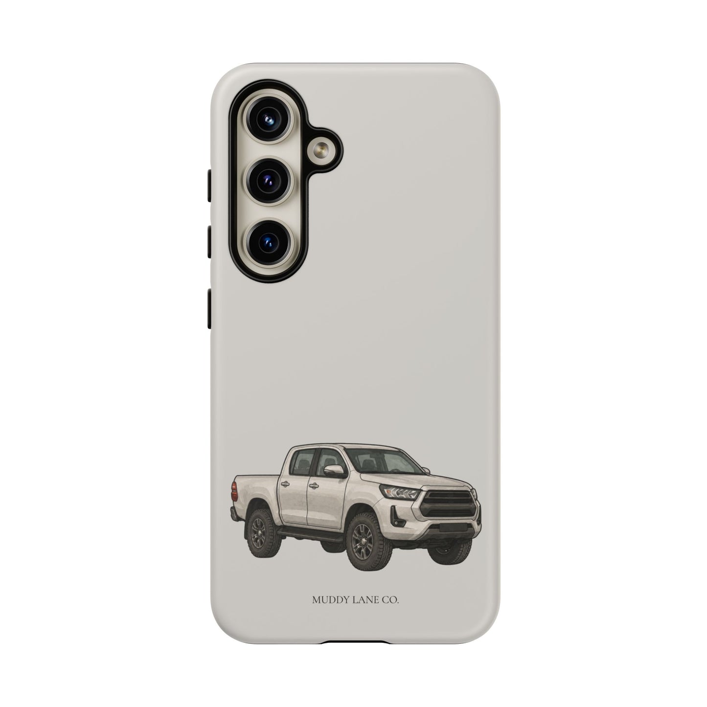 Farm Truck Tough Phone Case in Soft Grey Matte