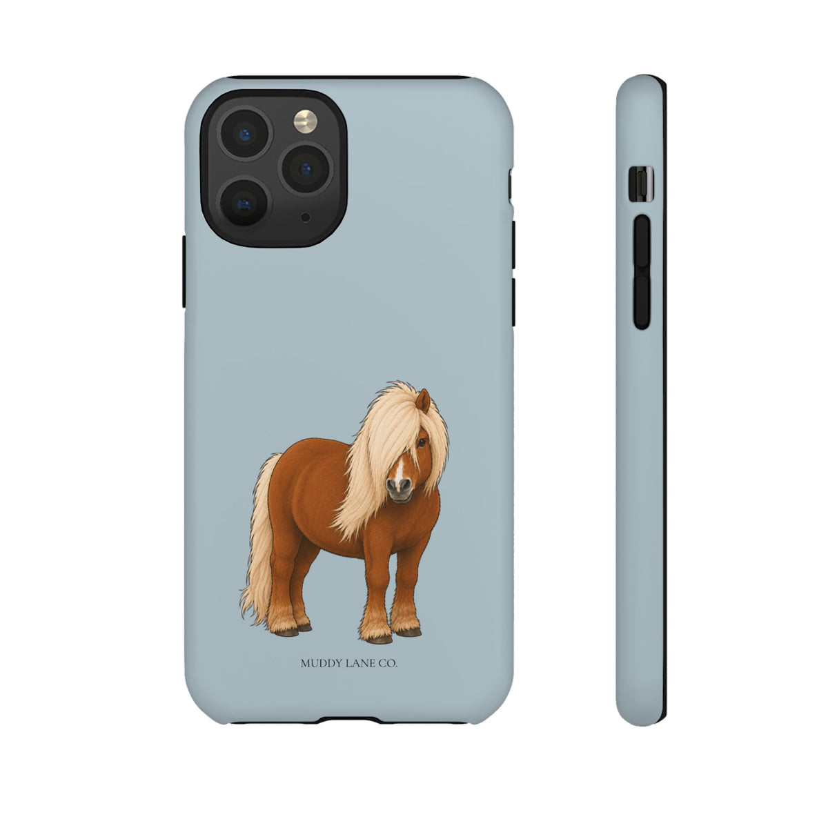 Shetty Tough Phone Case in Dusty Blue Matte
