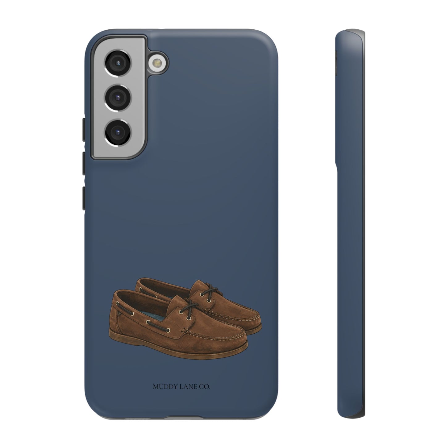 Deck Shoes Tough Phone Case in Deep Navy Matte