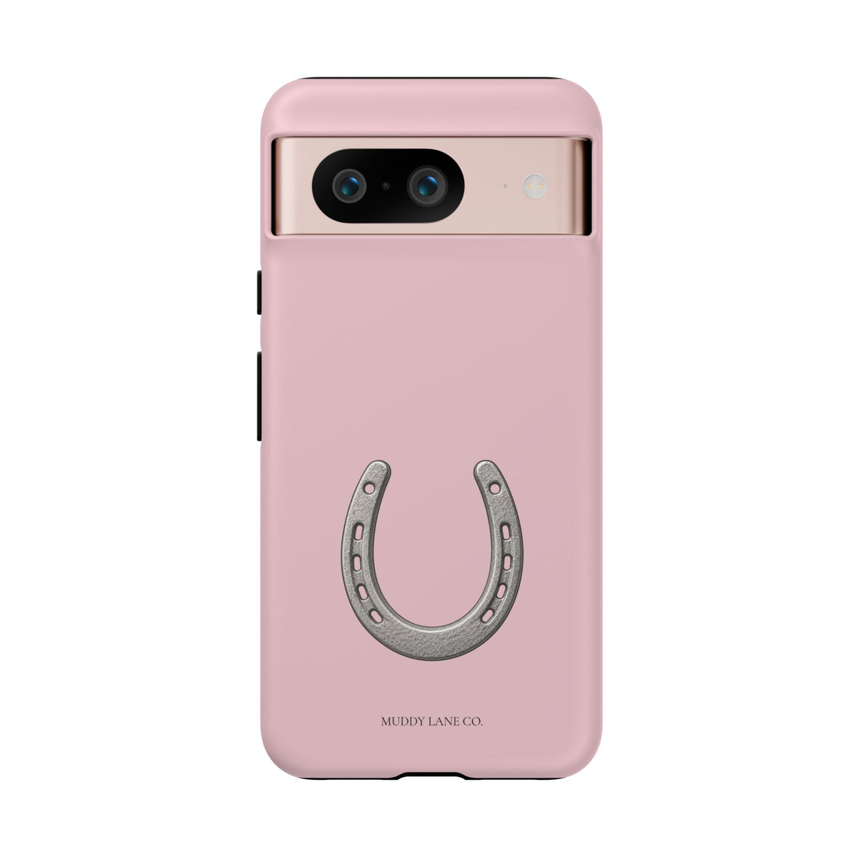Horseshoe Tough Phone Case in Soft Rosette Pink Matte