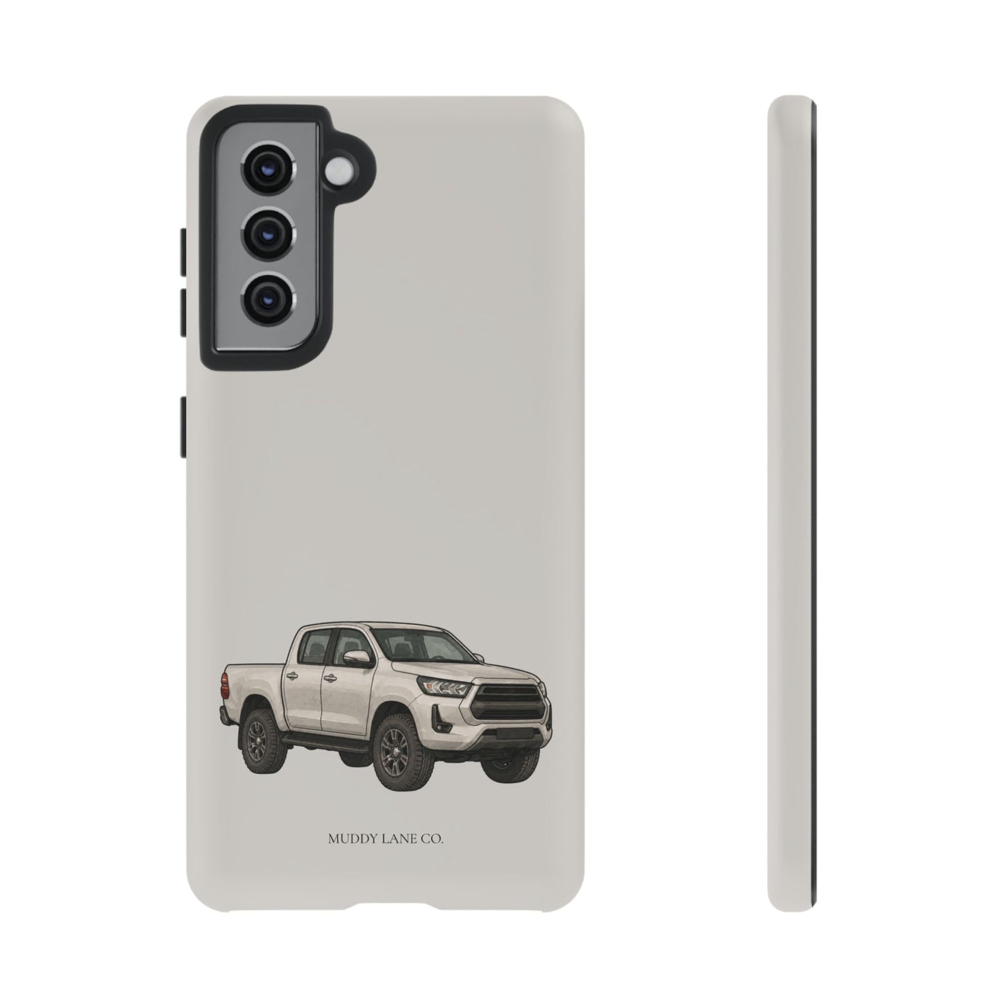 Farm Truck Tough Phone Case in Soft Grey Matte