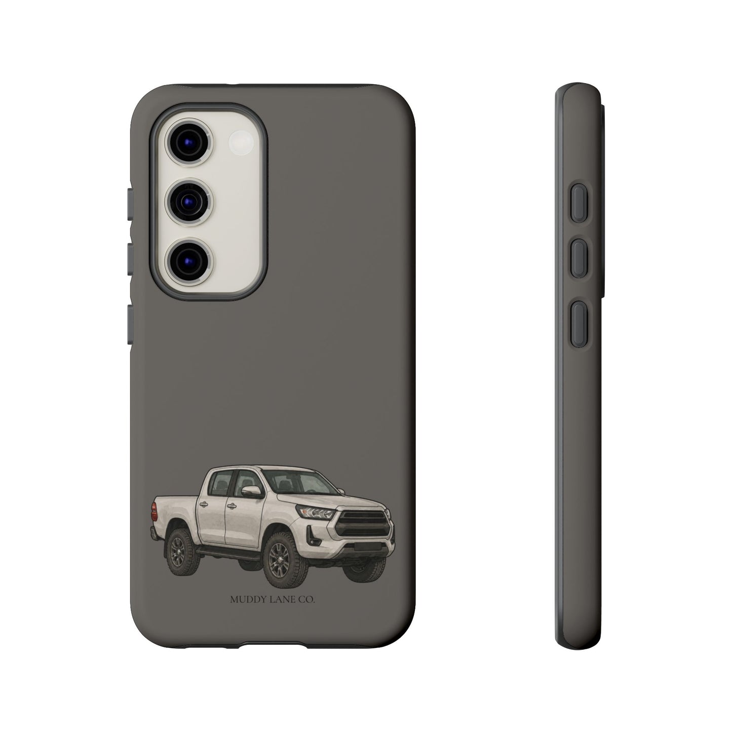 Farm Truck Tough Phone Case in Dark Grey Matte
