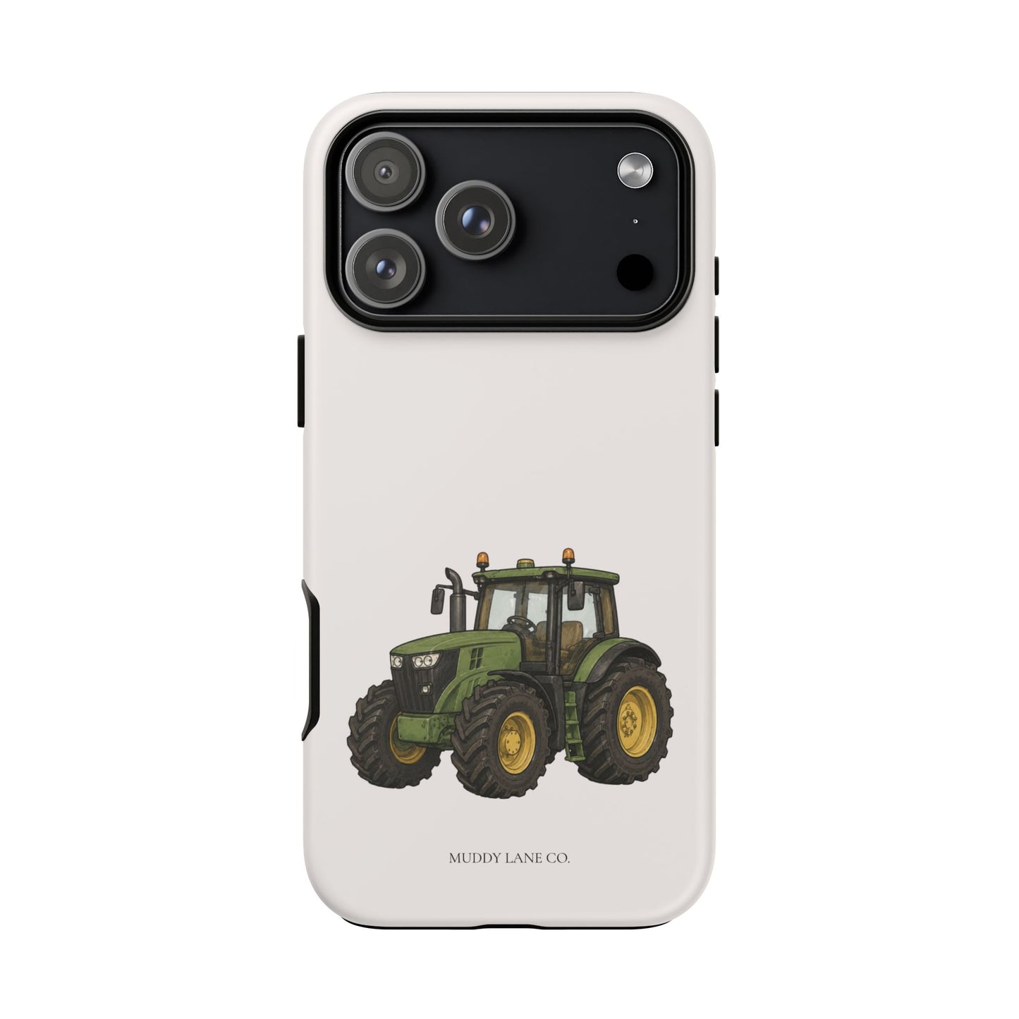 Tractor Tough Phone Case in Warm Cream Matte