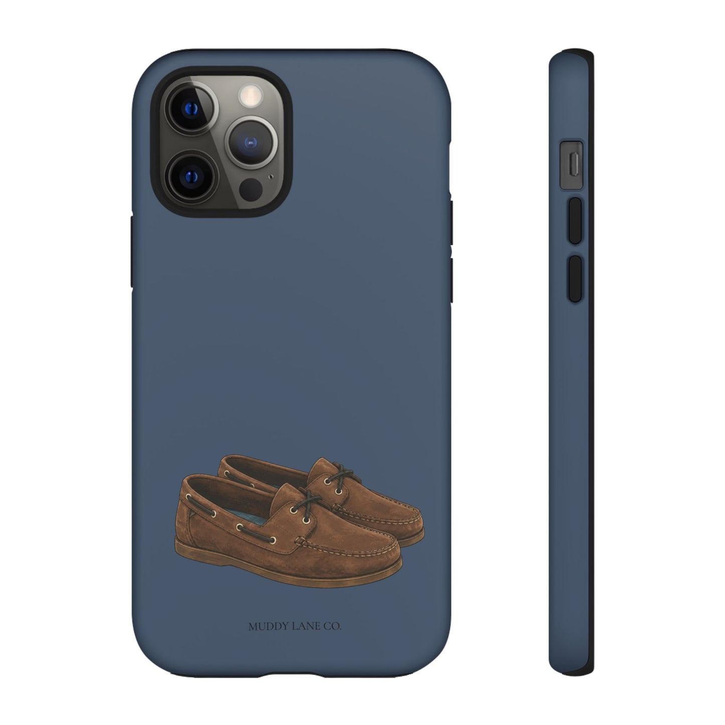 Deck Shoes Tough Phone Case in Deep Navy Matte