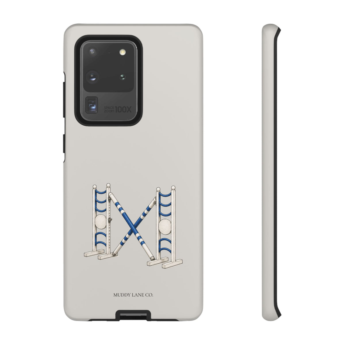 Show Jump Tough Phone Case in Soft Grey Matte