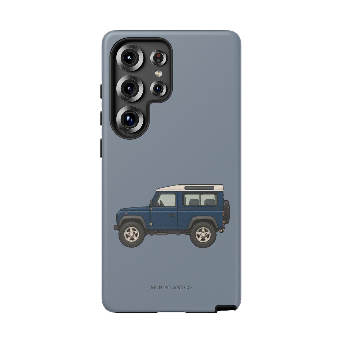 Blue Classic 4x4 Tough Phone Case in Smoke Blue Matte