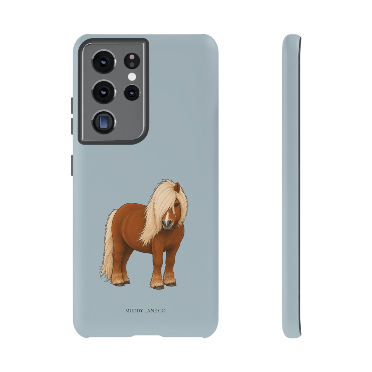 Shetty Tough Phone Case in Dusty Blue Matte