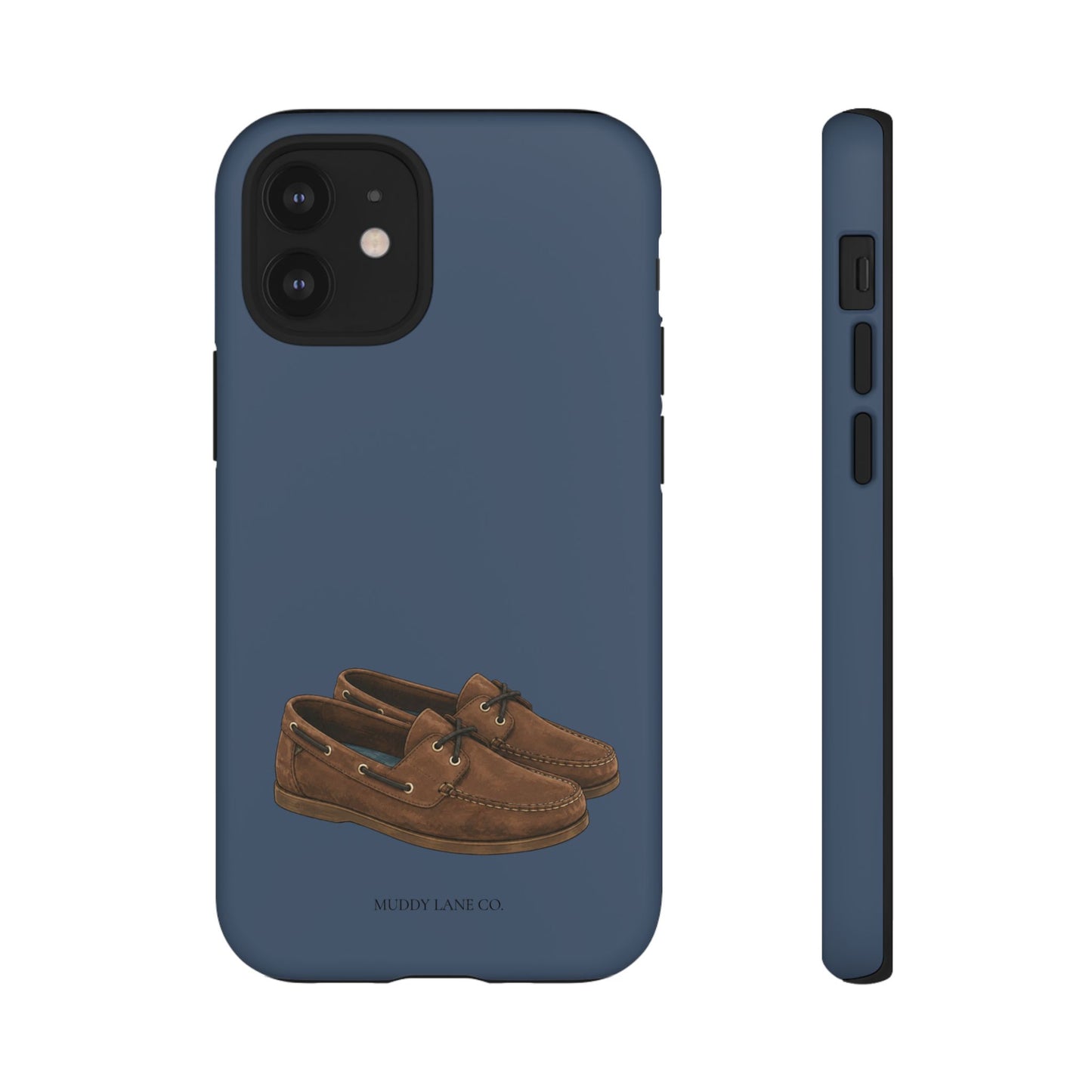 Deck Shoes Tough Phone Case in Deep Navy Matte