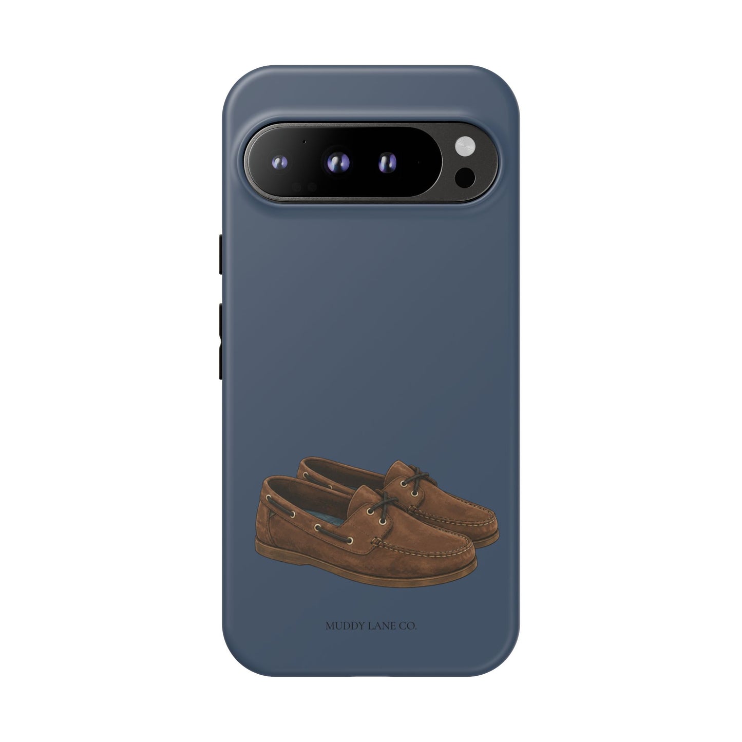 Deck Shoes Tough Phone Case in Deep Navy Matte