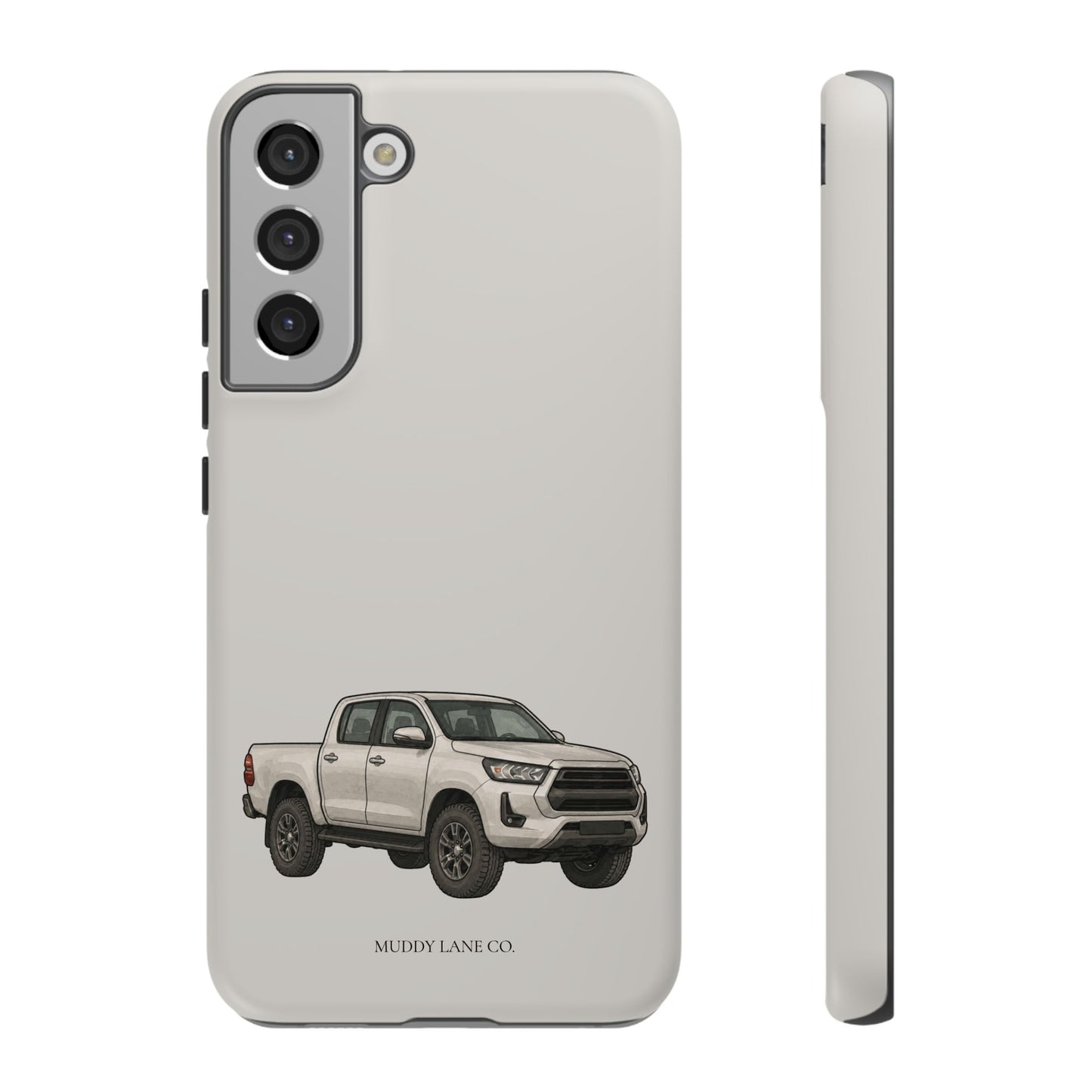 Farm Truck Tough Phone Case in Soft Grey Matte